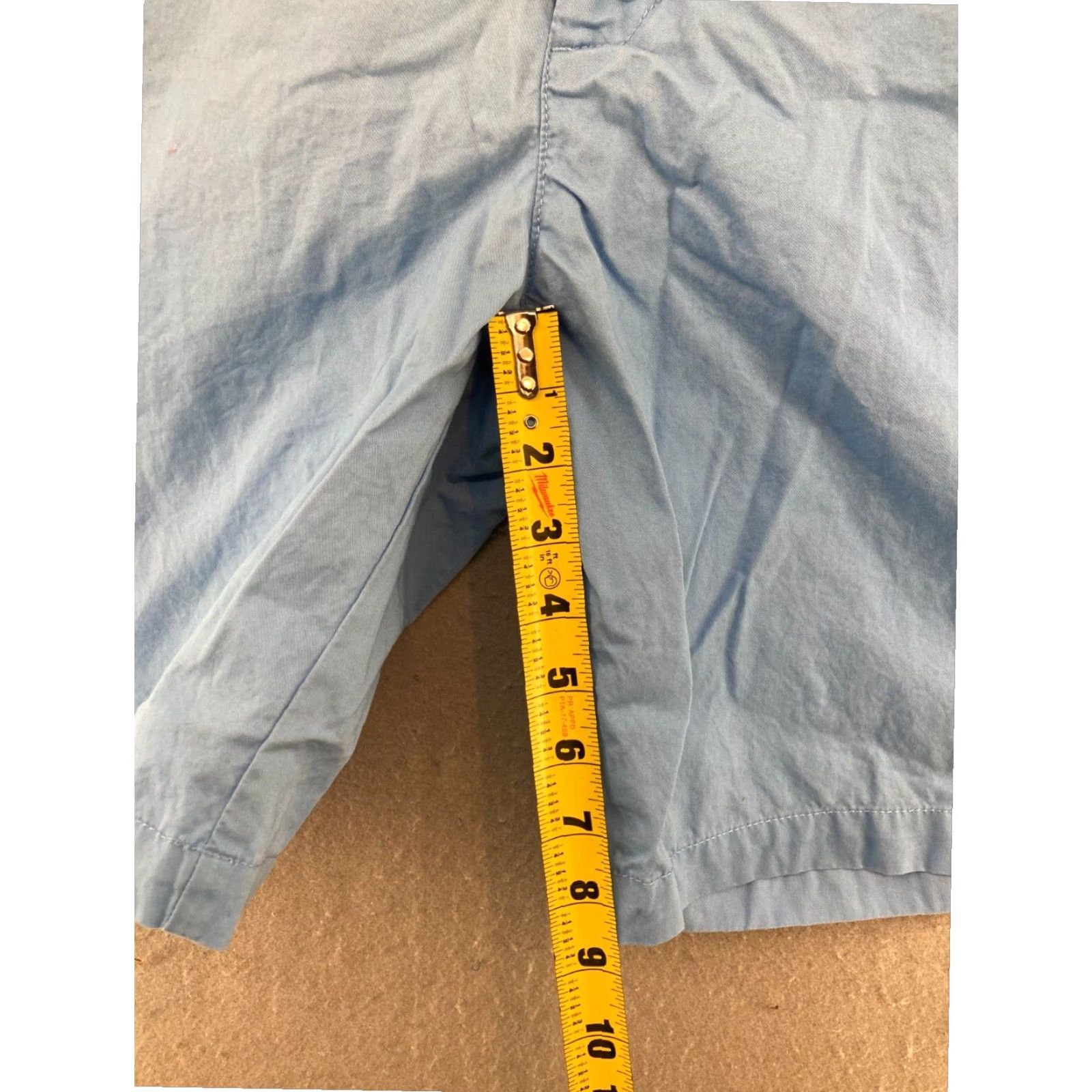 Vineyard Vines Vinyard Vines Mens Chino Shorts Blue 38 Regular Fit Beach Summer Style Cotton Size US 38 / EU 54 - 4 Thumbnail