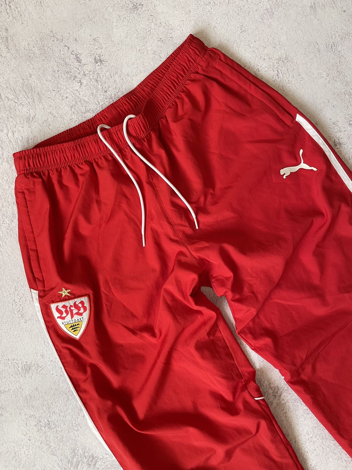 Puma Puma Vintage Stuttgart Soccer Track Pants Size US 32 / EU 48 - 2 Thumbnail