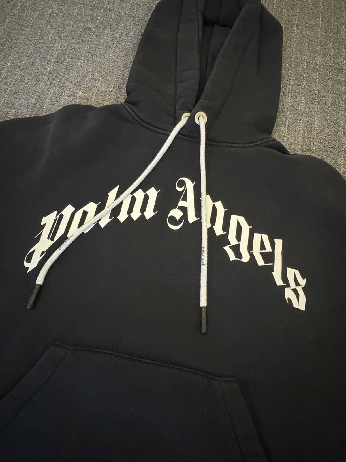 Palm Angels Palm Angels Curved Logo Hoodie Size XS Excellent Condition Size US XS / EU 42 / 0 - 5 Thumbnail