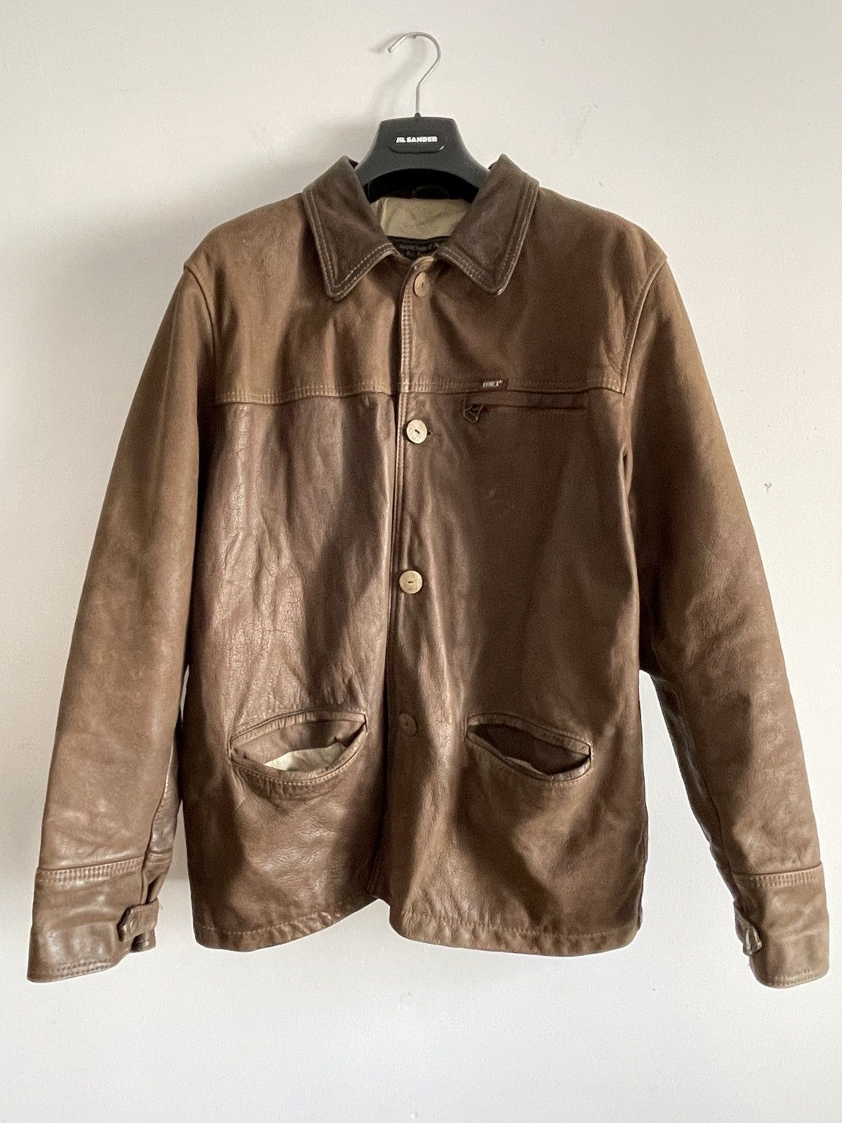 Avirex Vintage Avirex Leather Jacket Size US XL / EU 56 / 4 - 1 Thumbnail