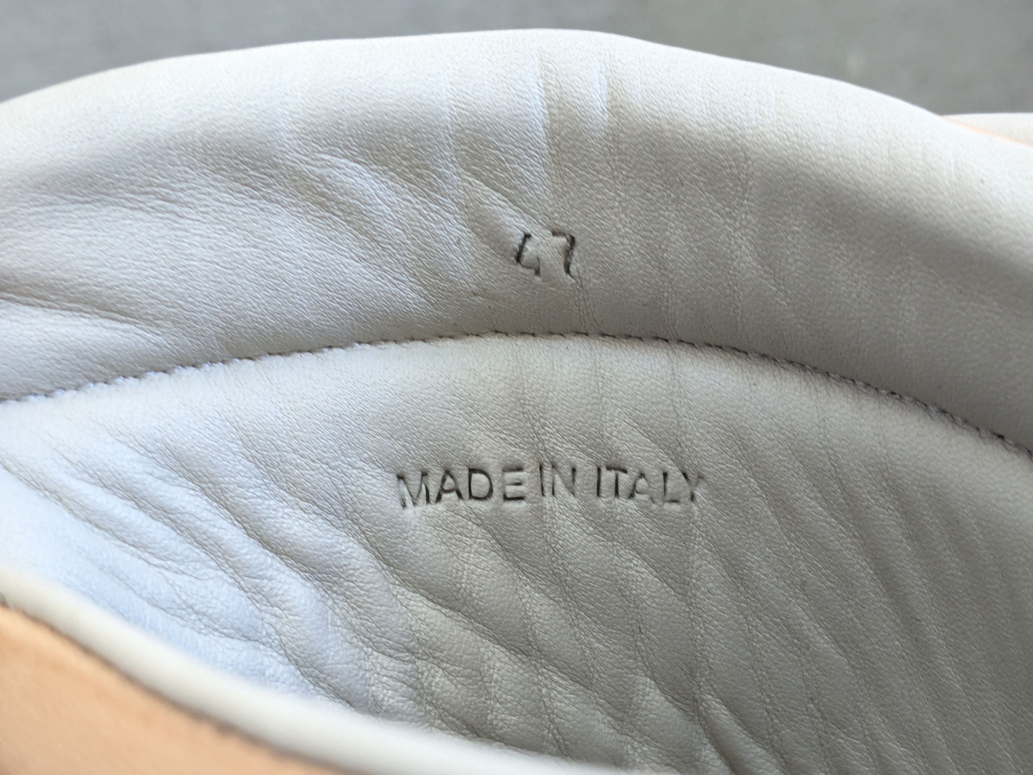 Maison Margiela Maison Margiela Future Nude Beige 14 47 Leather High Top Size US 14 / EU 47 - 10 Thumbnail