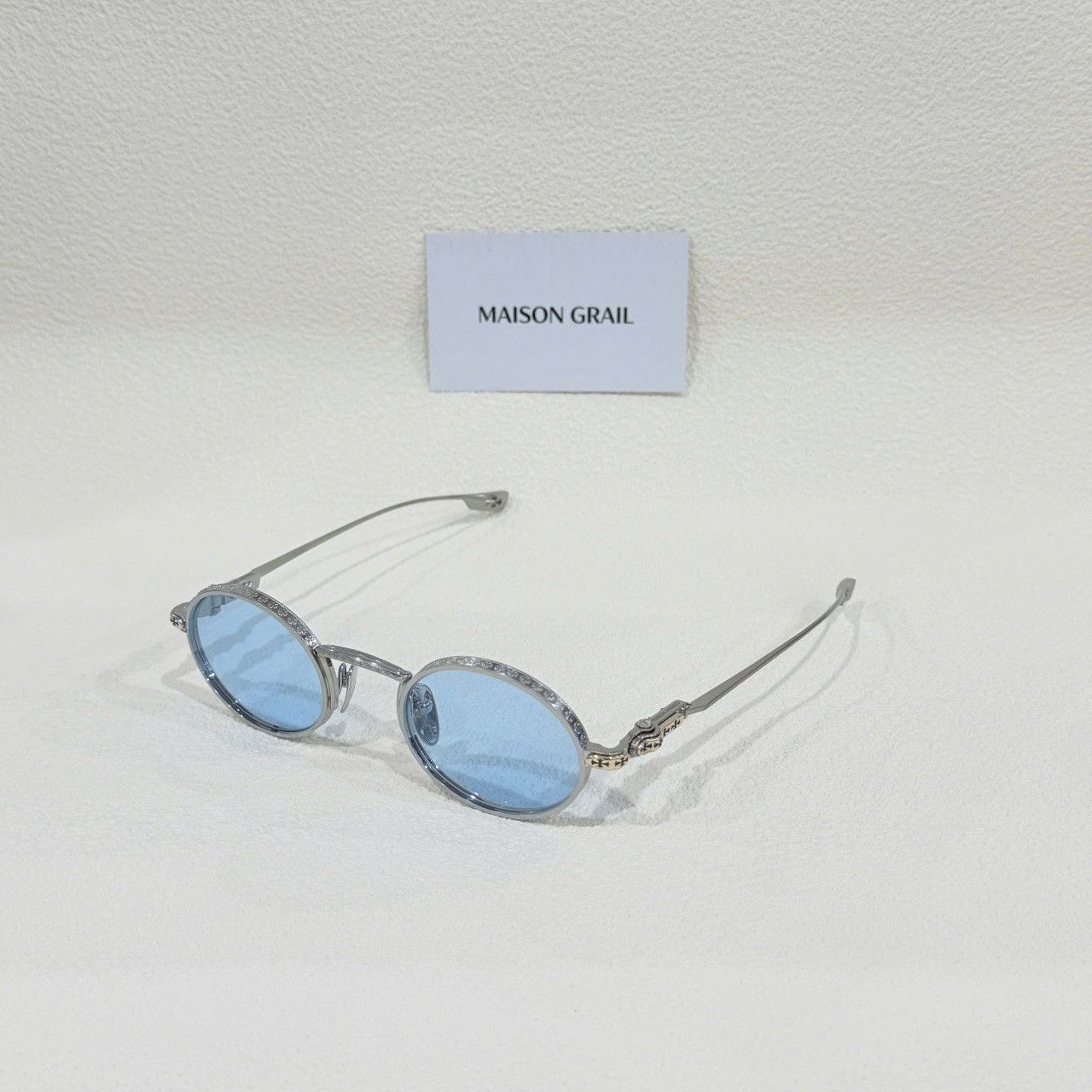 Chrome Hearts CHROME HEARTS HONEY DIPPED BRUSHED ALLOY - SUNGLASSES Size ONE SIZE - 1 Thumbnail