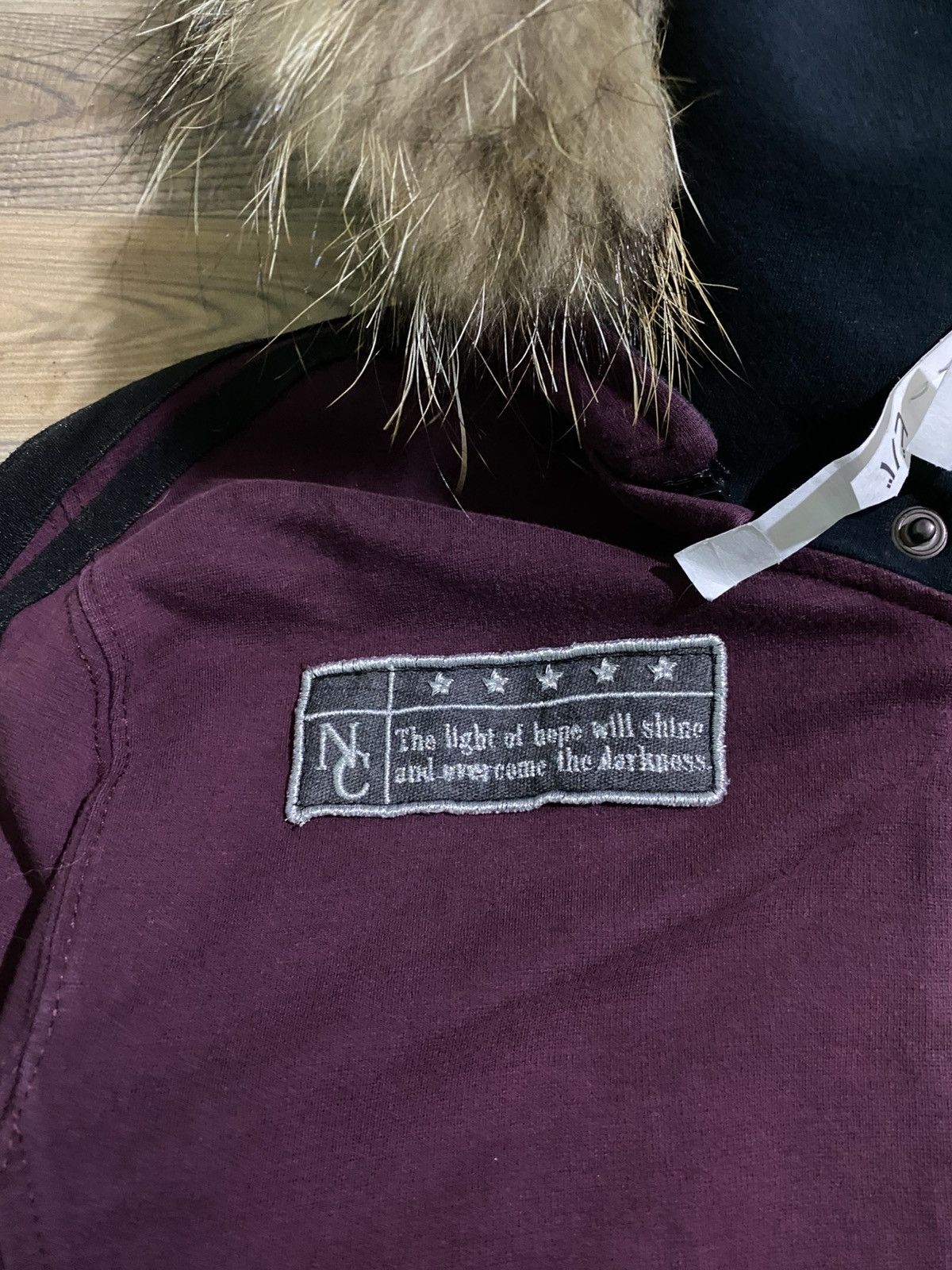 Le Grande Bleu (L.G.B.) NICOLE CLUB FOR MEN DEEP DARKNESS FUR HOODIE Size US M / EU 48-50 / 2 - 3 Thumbnail