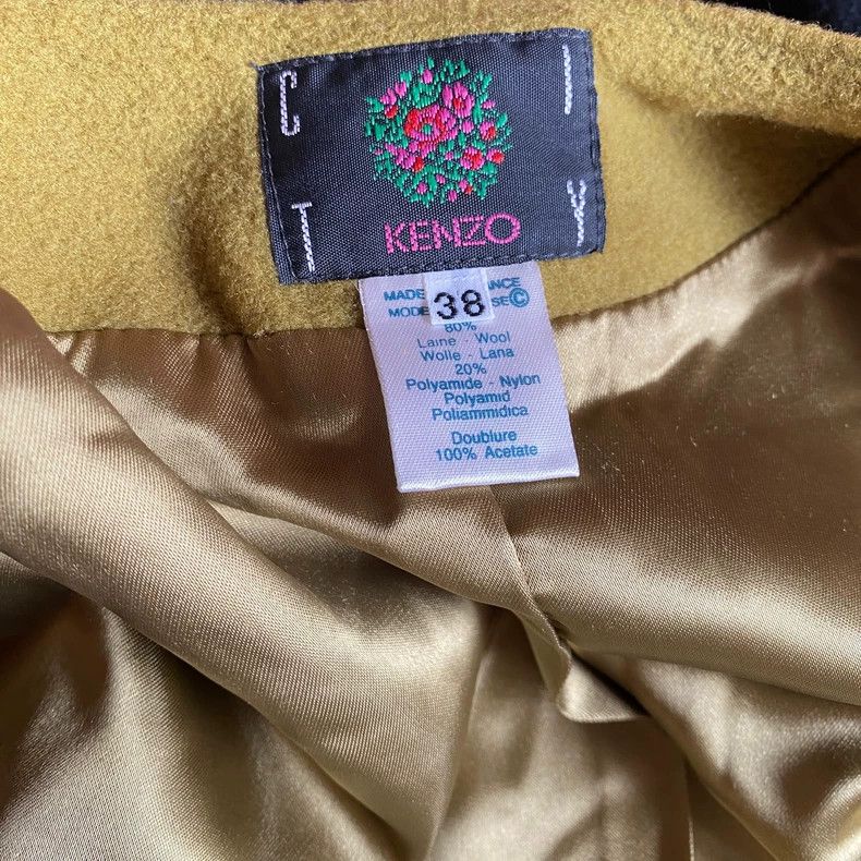 Kenzo KENZO Vintage floral embroidered wool suit jacket coat Size XS / US 0-2 / IT 36-38 - 6 Thumbnail