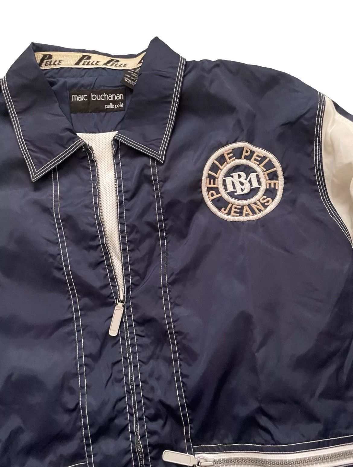 Marc Buchanan × Pelle Pelle × Vintage Marc Buchanan Pelle Pelle Jacket **Style Worn By 2Pac** Vtg Size US M / EU 48-50 / 2 - 4 Thumbnail