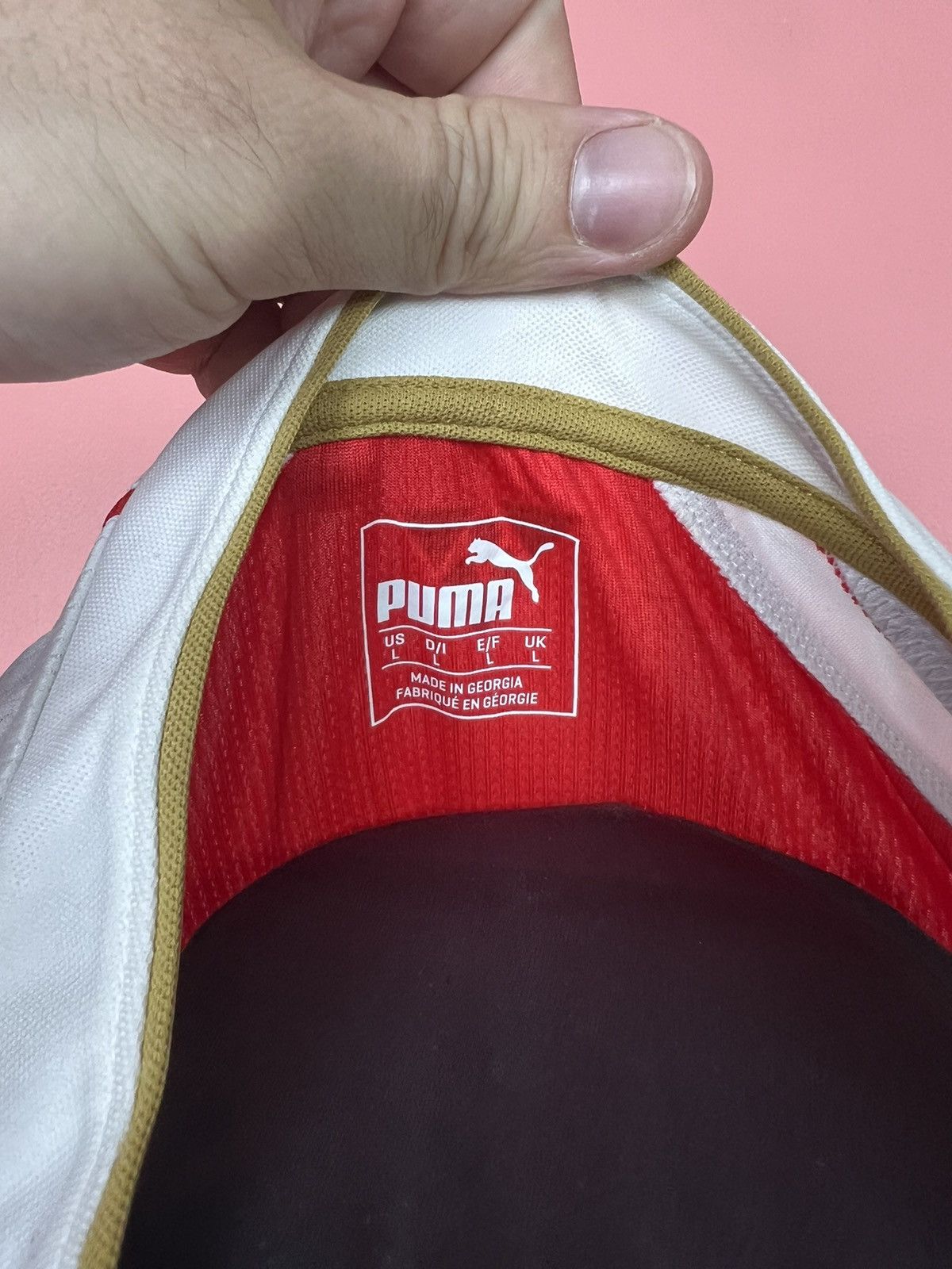 Puma Puma Arsenal soccer jersey football tee 2016 2017 Size US L / EU 52-54 / 3 - 9 Thumbnail