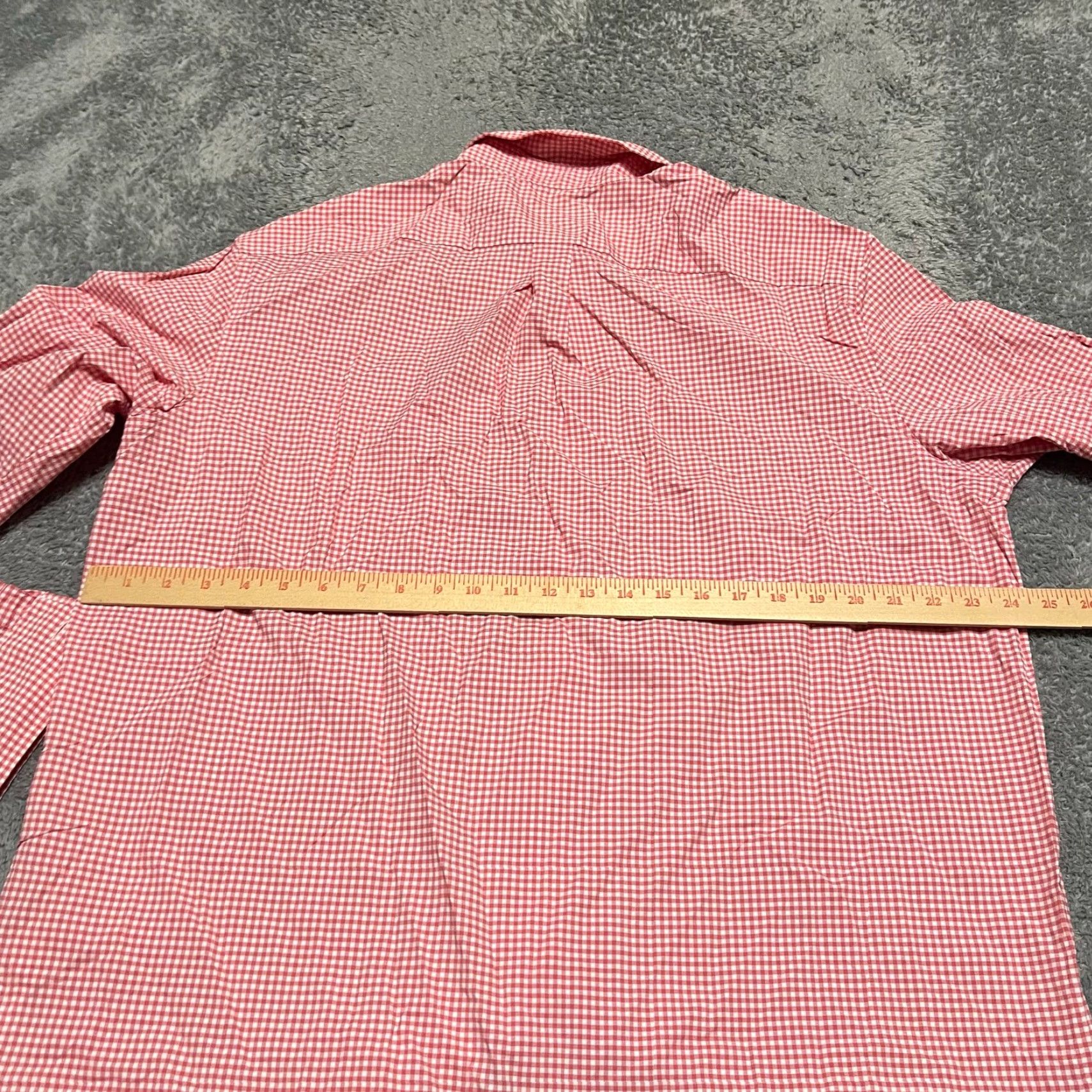 Vineyard Vines Vineyard Vines Shirt Men XL Red Pink Check Plaid Long Sleeve Performance Stretch Size US XL / EU 56 / 4 - 4 Thumbnail