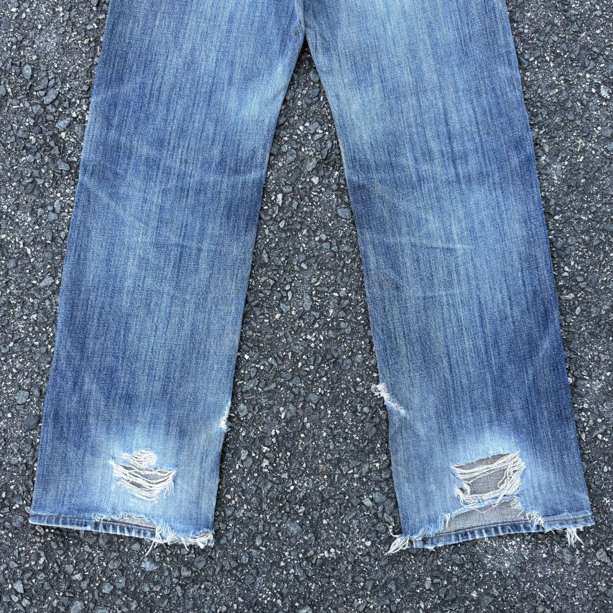 Japanese Brand vinatege gold rush Mud wash denim jean pants Size US 28 / EU 44 - 11 Thumbnail
