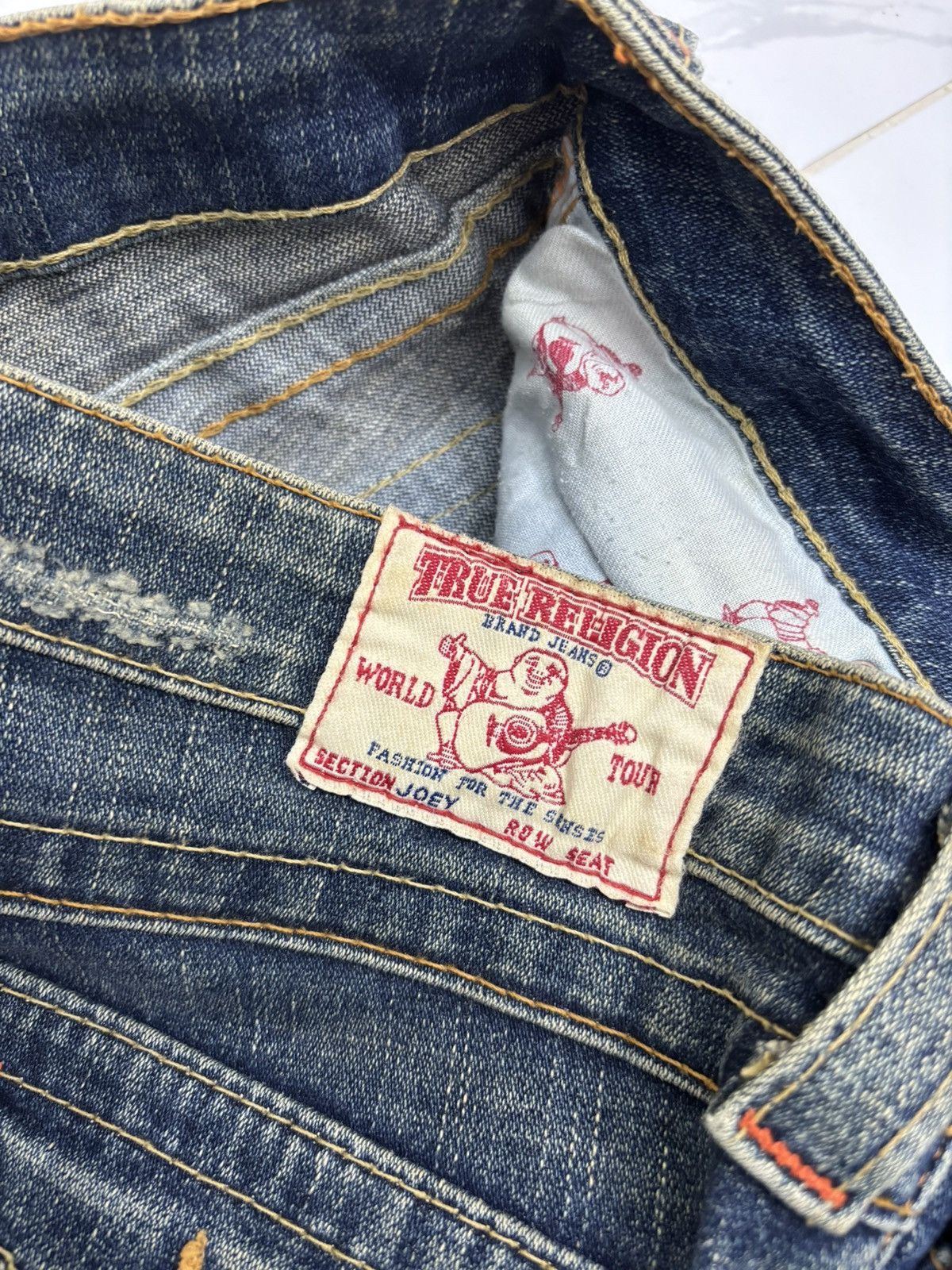 Japanese Brand × True Religion Flare Jeans True Religion Joey Bootcut Distressed Denim Jean Size 28" / US 6 / IT 42 - 11 Thumbnail