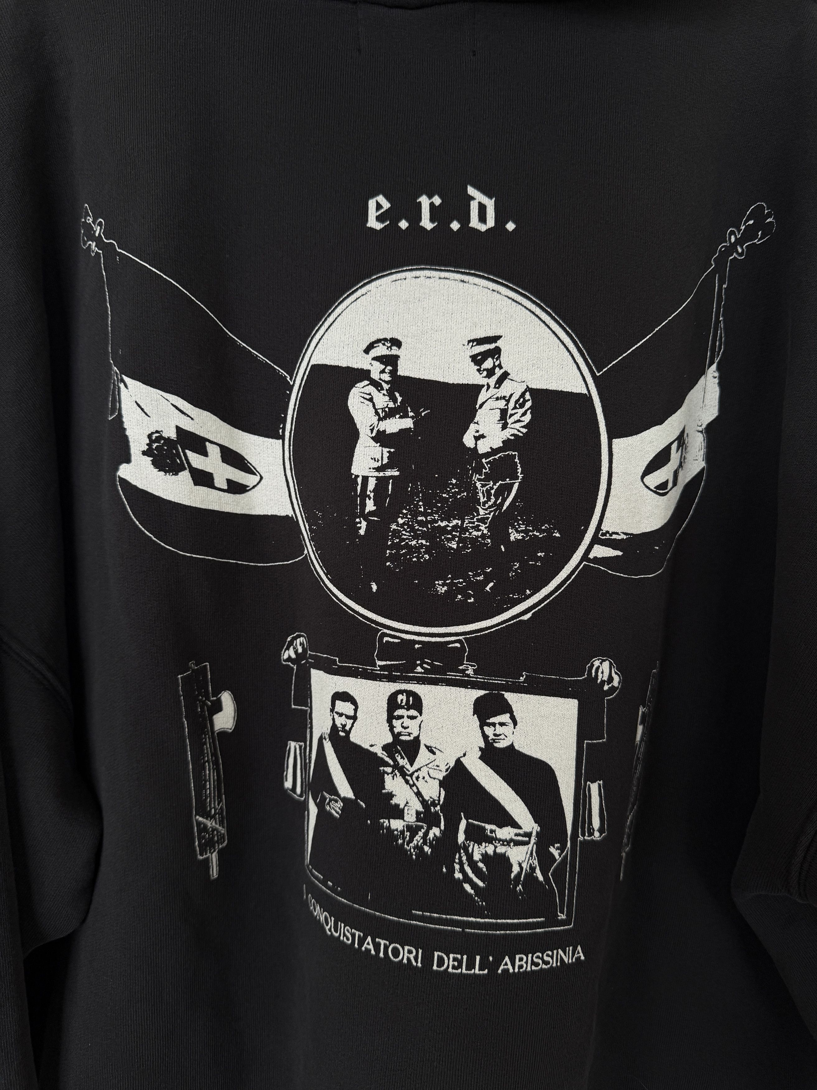 Enfants Riches Deprimes × Maxfield Los Angeles ERD ARCHITETTURA DI MUSSOLINI HOODIE Size US XL / EU 56 / 4 - 12 Thumbnail