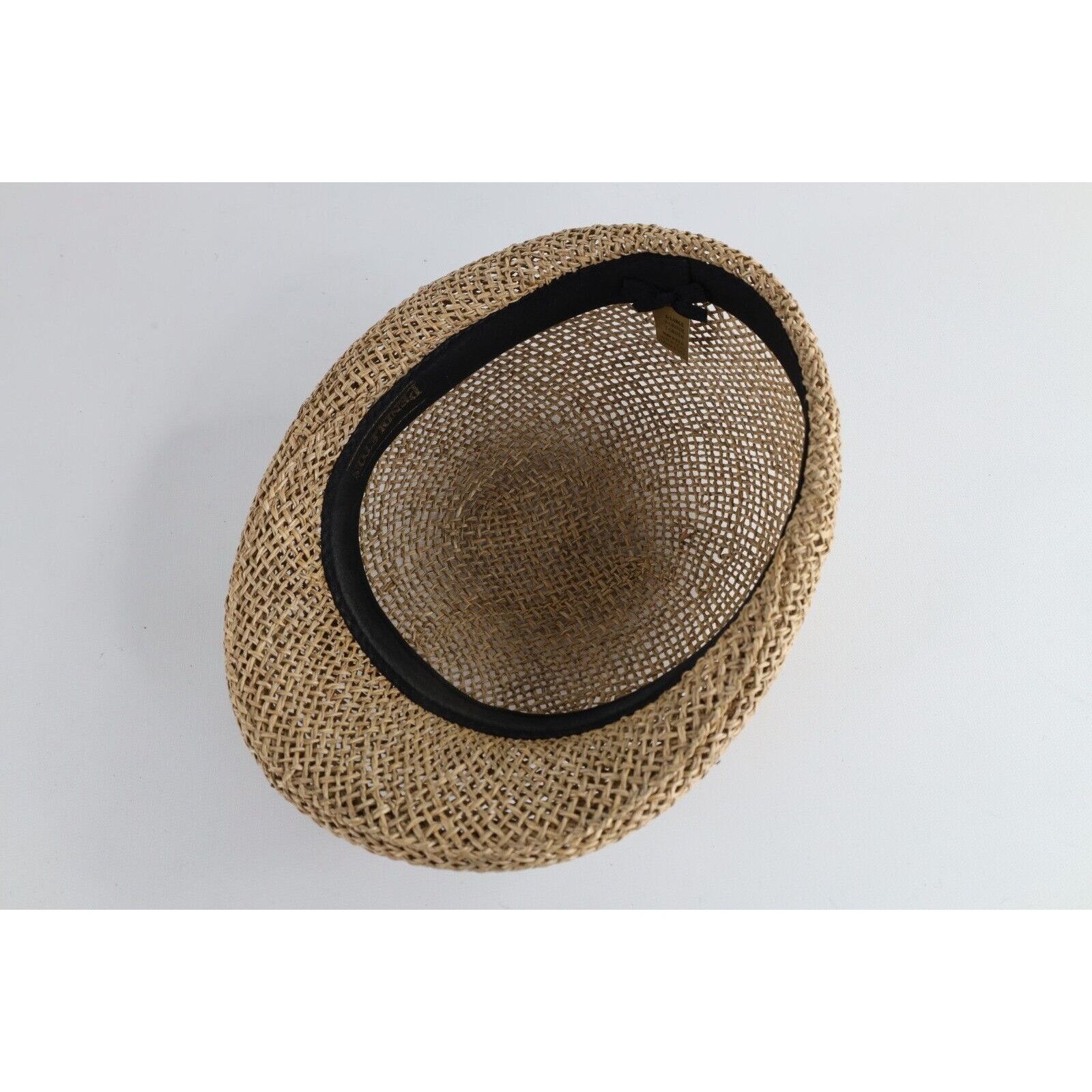Pendleton × Vintage Vintage 90s Pendleton Straw Woven Newsboy Driving Cabbie Hat Size ONE SIZE - 6 Thumbnail