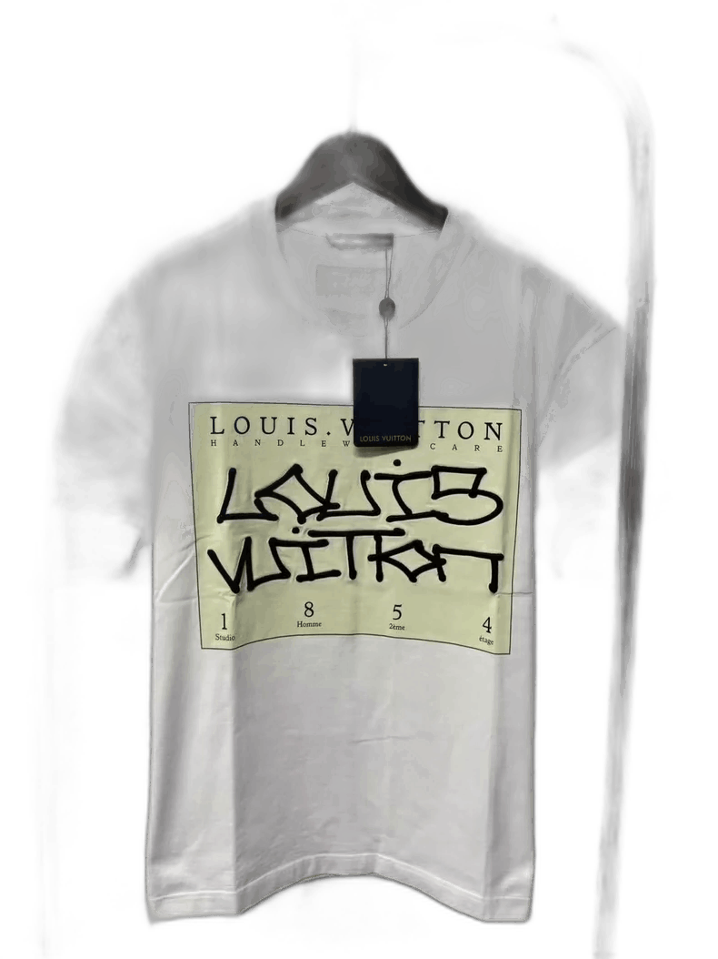 Louis Vuitton Louis Vuitton 1854 Series White Short Sleeve -2505 Size US M / EU 48-50 / 2 - 1 Thumbnail
