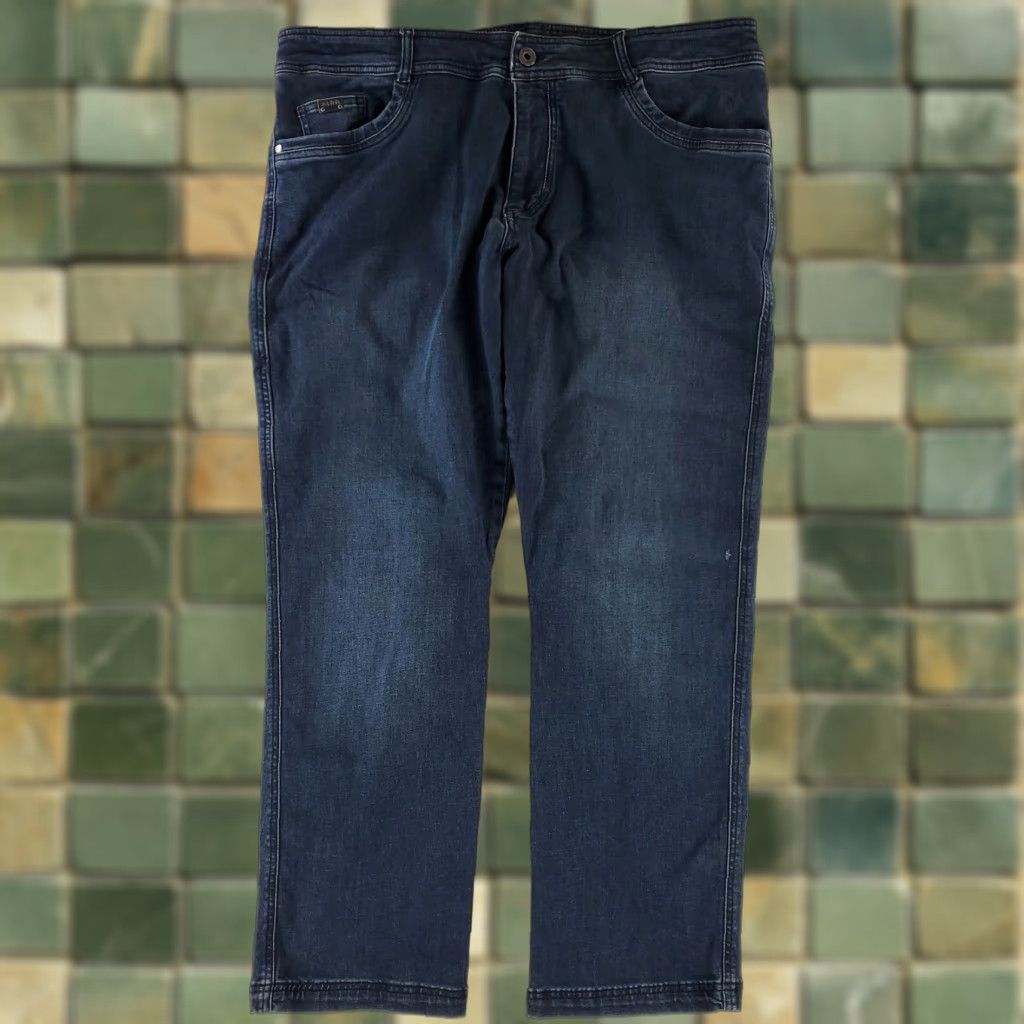 Vintage Kuhl Jeans Blue Mens 40x30 Regular Stretchy Straight 40 Inseam Blue Jeans Pinhole, see pics Mens Size US 40 / EU 56 - 1 Thumbnail