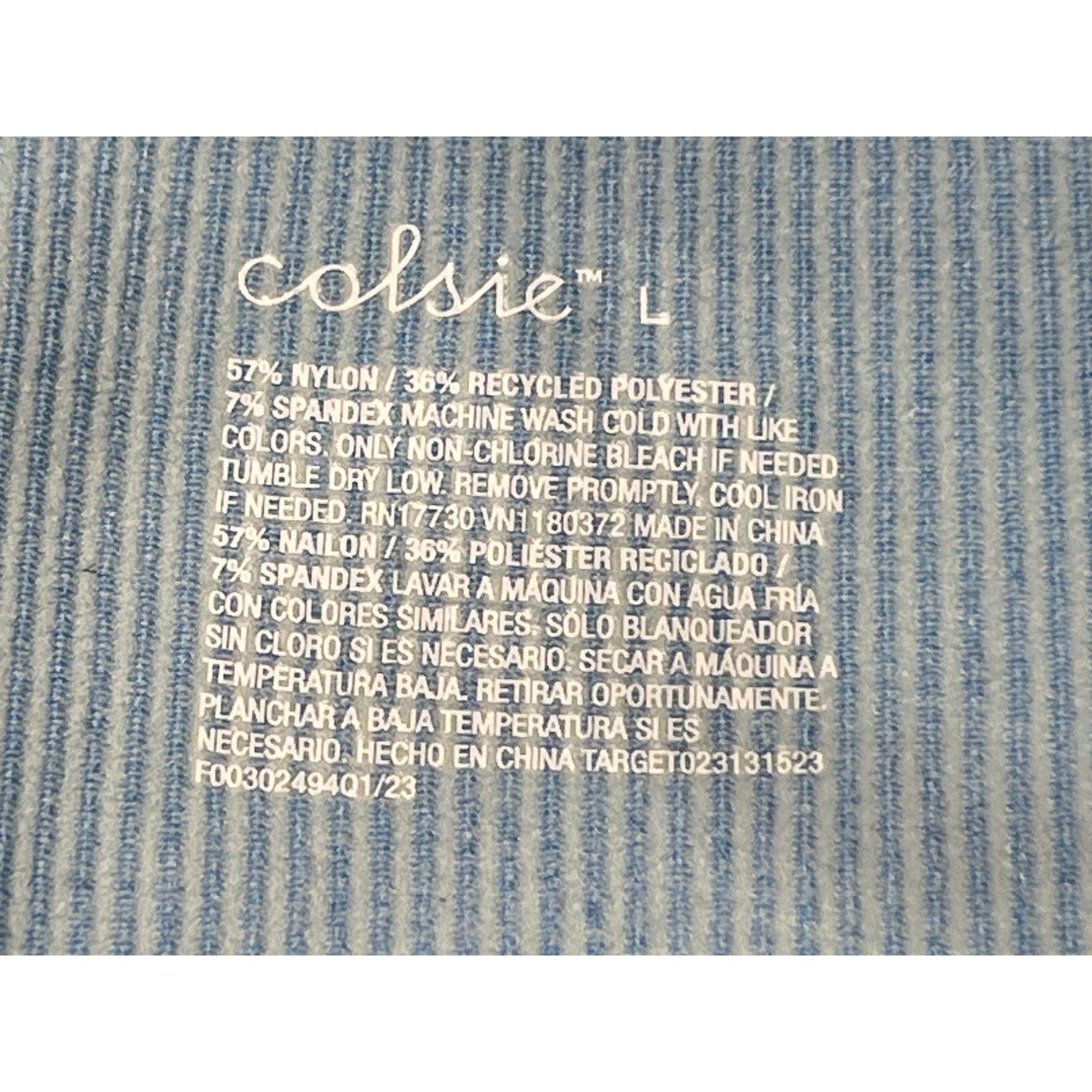 Other Colsie - Women's tank top Square Back Seamless Ribbed Halter Size L / US 10 / IT 46 - 11 Thumbnail
