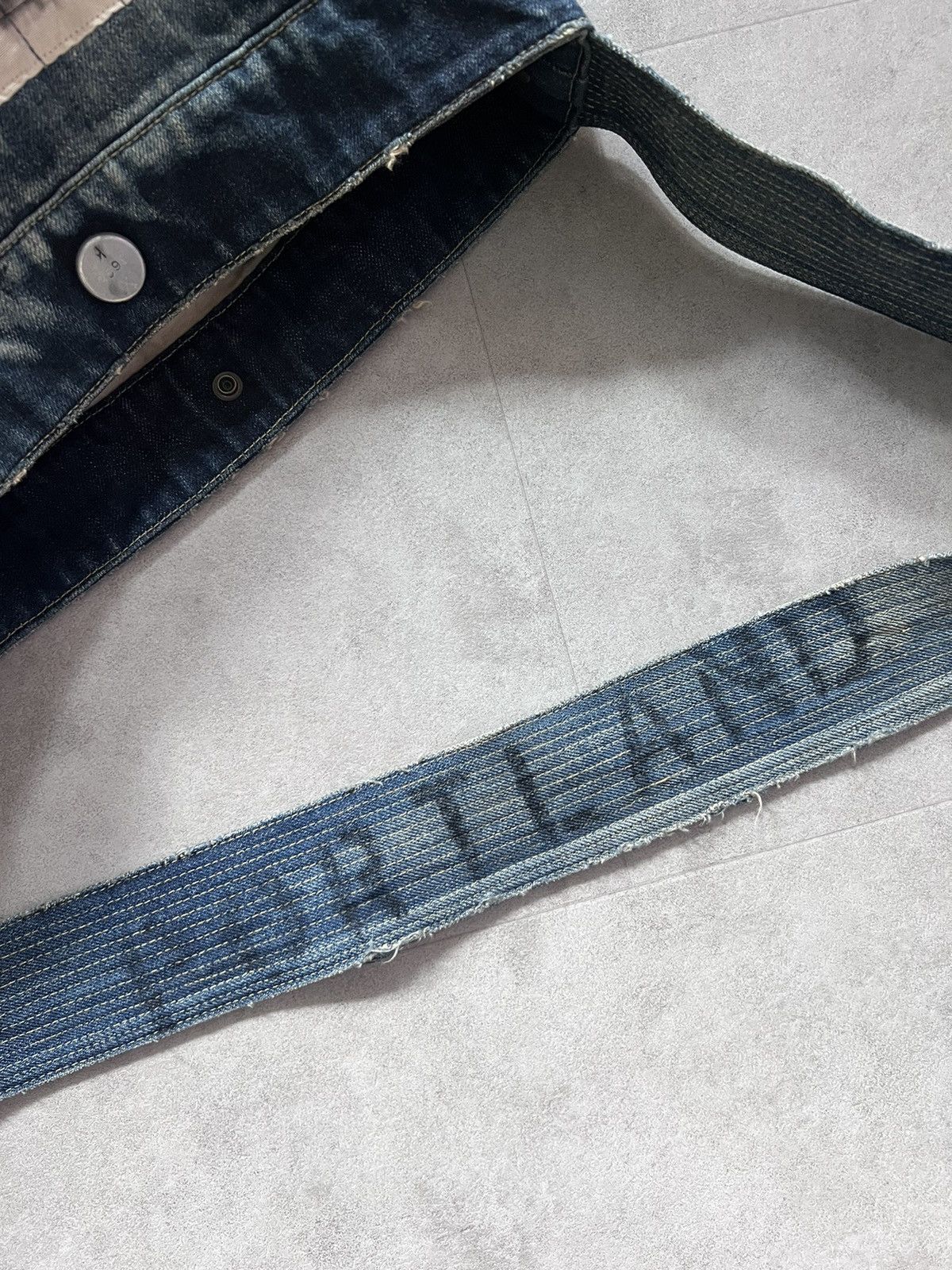 Kapital × Kapital Kountry Kapital Denim Americana Military Shoulder Bag Size ONE SIZE - 7 Thumbnail