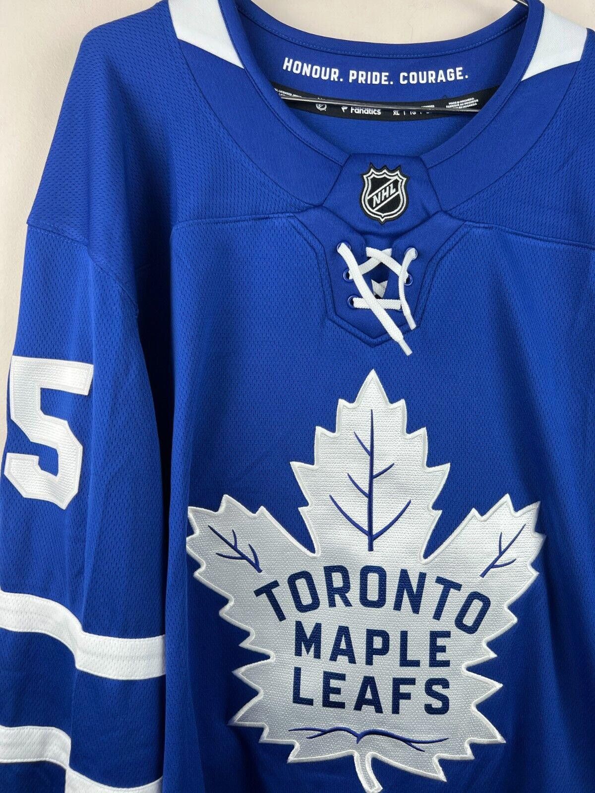 NHL Toronto Maple Leafs #25 Carlo NHL Fanatics Breakaway Jersey Size US XL / EU 56 / 4 - 8 Thumbnail