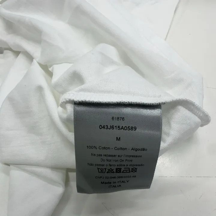 Dior Dior Atelier White Letter Print T-Shirt 0079-2507