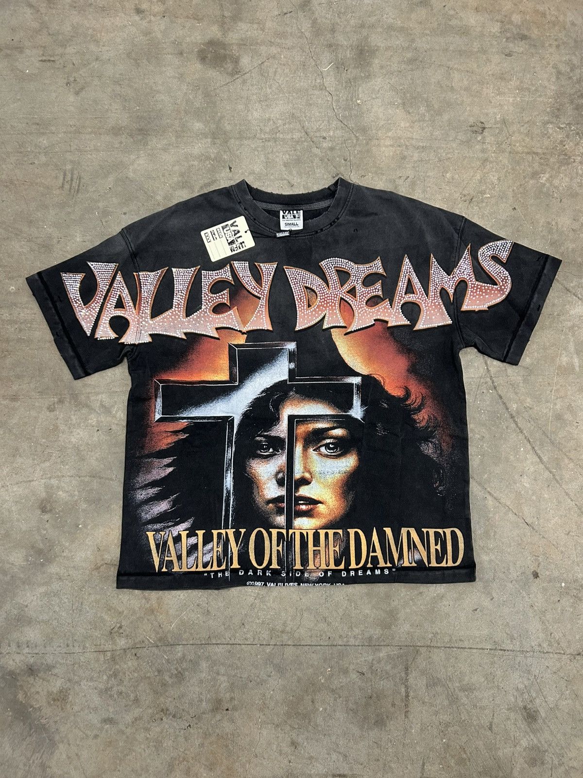 Vale Vale Forever Valley Dreams Valley of the Damned Bling Tee