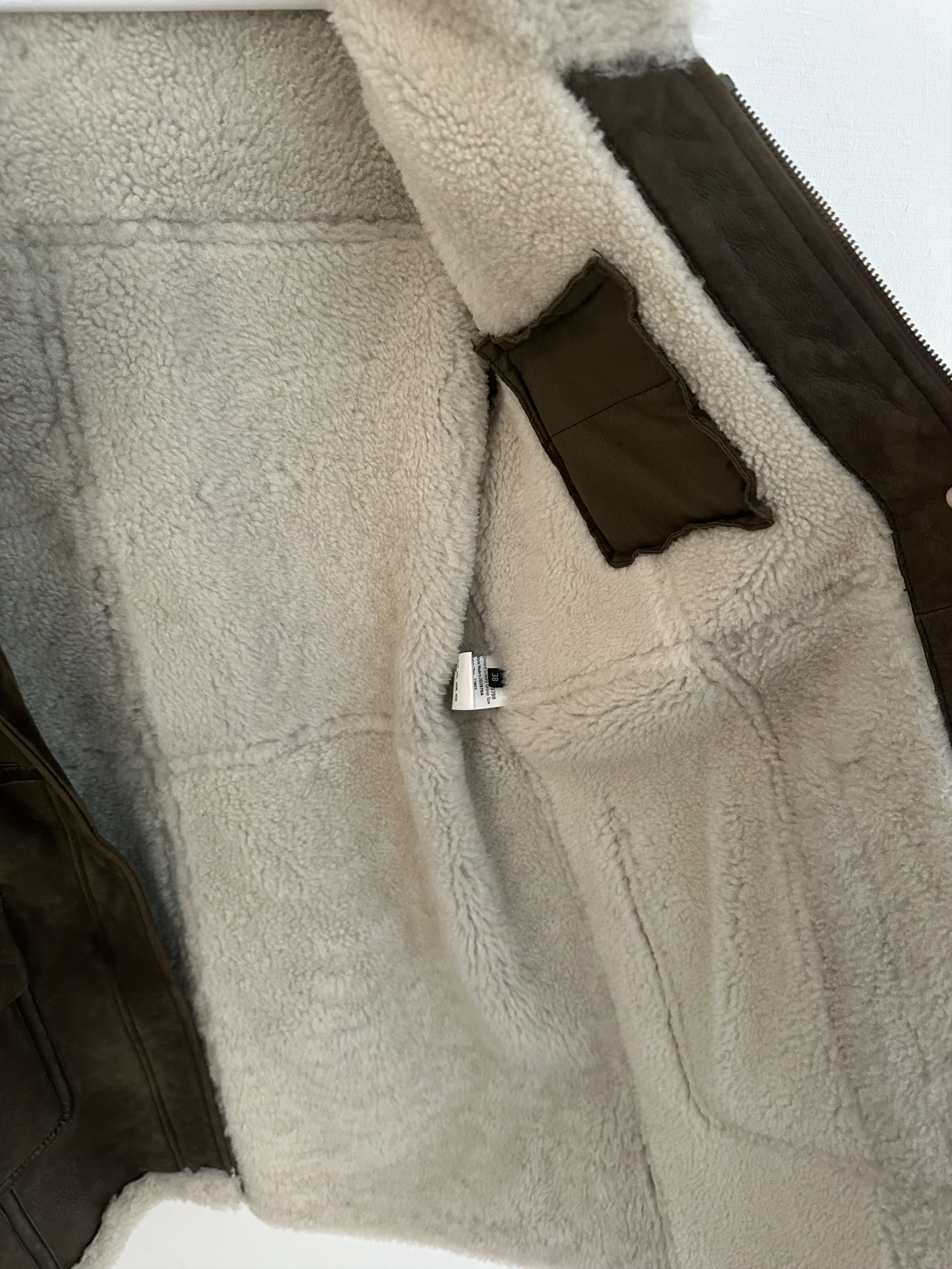 Jil Sander Jil Sander Navy Shearling Aviator olive Size S / US 4 / IT 40 - 7 Thumbnail