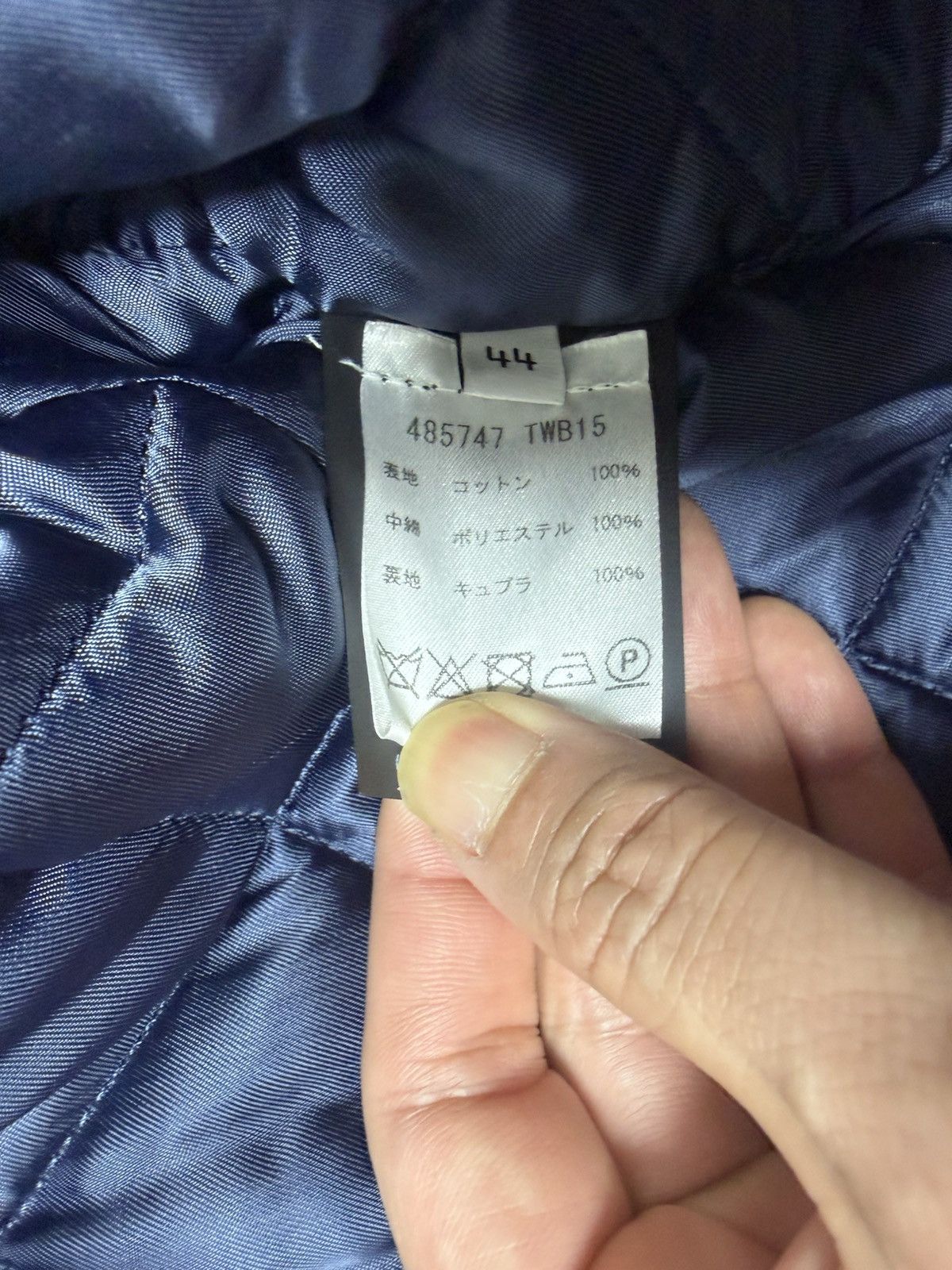 Balenciaga Balenciaga 17fw flannel padded shirts blue Size US XS / EU 42 / 0 - 3 Thumbnail