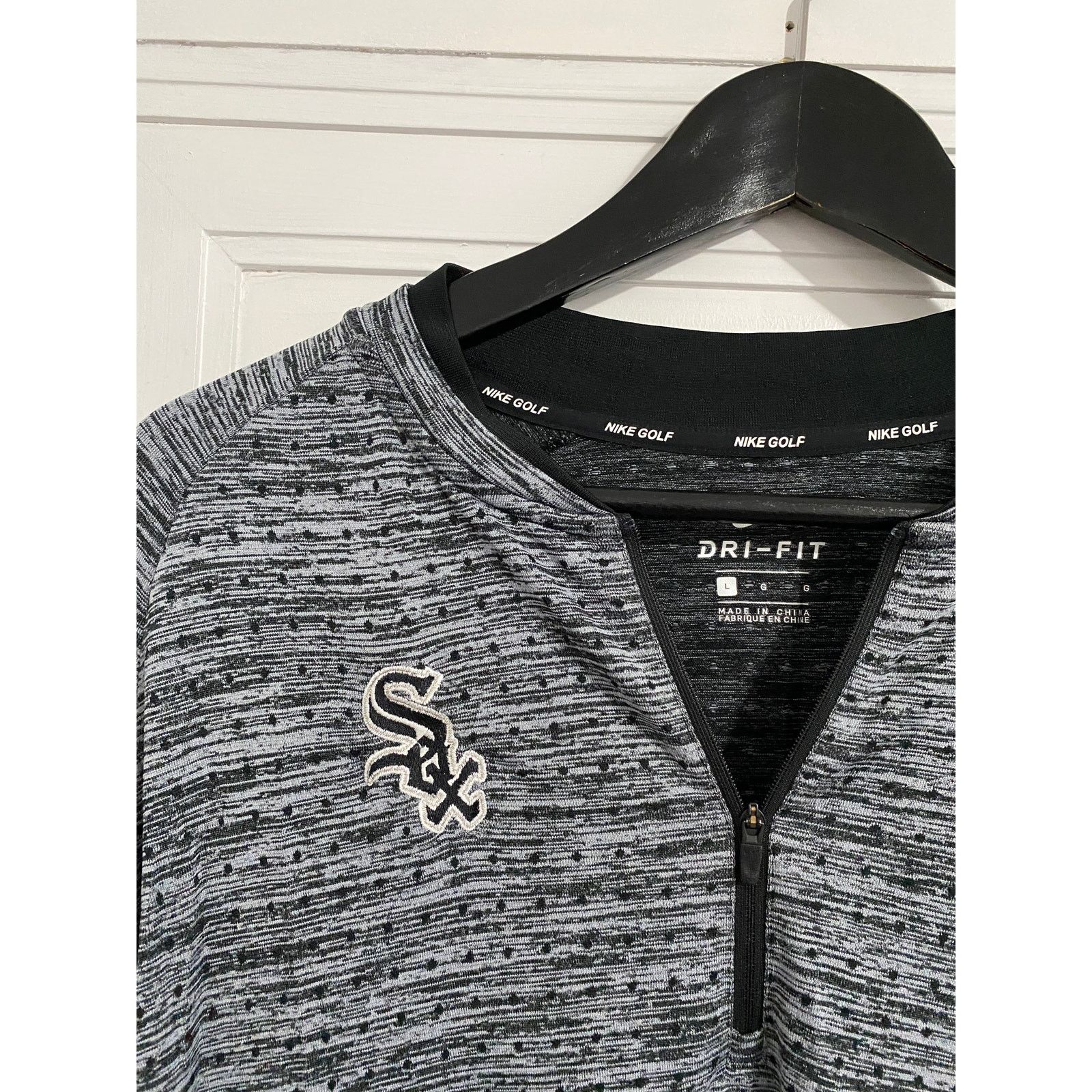 Nike Chicago White Sox Nike Dri-Fit 1/4-Zip Pullover Size L Size US L / EU 52-54 / 3 - 2 Thumbnail