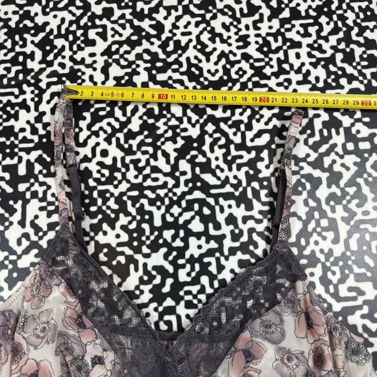 Vintage Vintage Y2K Retro Floral Sexy Style Tank Top Sleeveless 90s Size M / US 6-8 / IT 42-44 - 19 Thumbnail