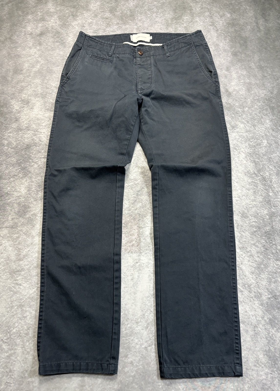 Wings + Horns Wings & Horns Trousers Wings + Horns Black Pants WI-5036-2 Size US 33 - 1 Thumbnail