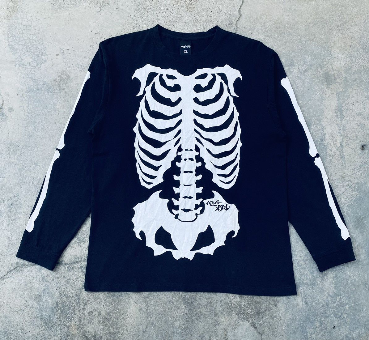 Band Tees Vintage BabyMetal Skeleton Band Long Sleeve Size US XL / EU 56 / 4 - 1 Thumbnail