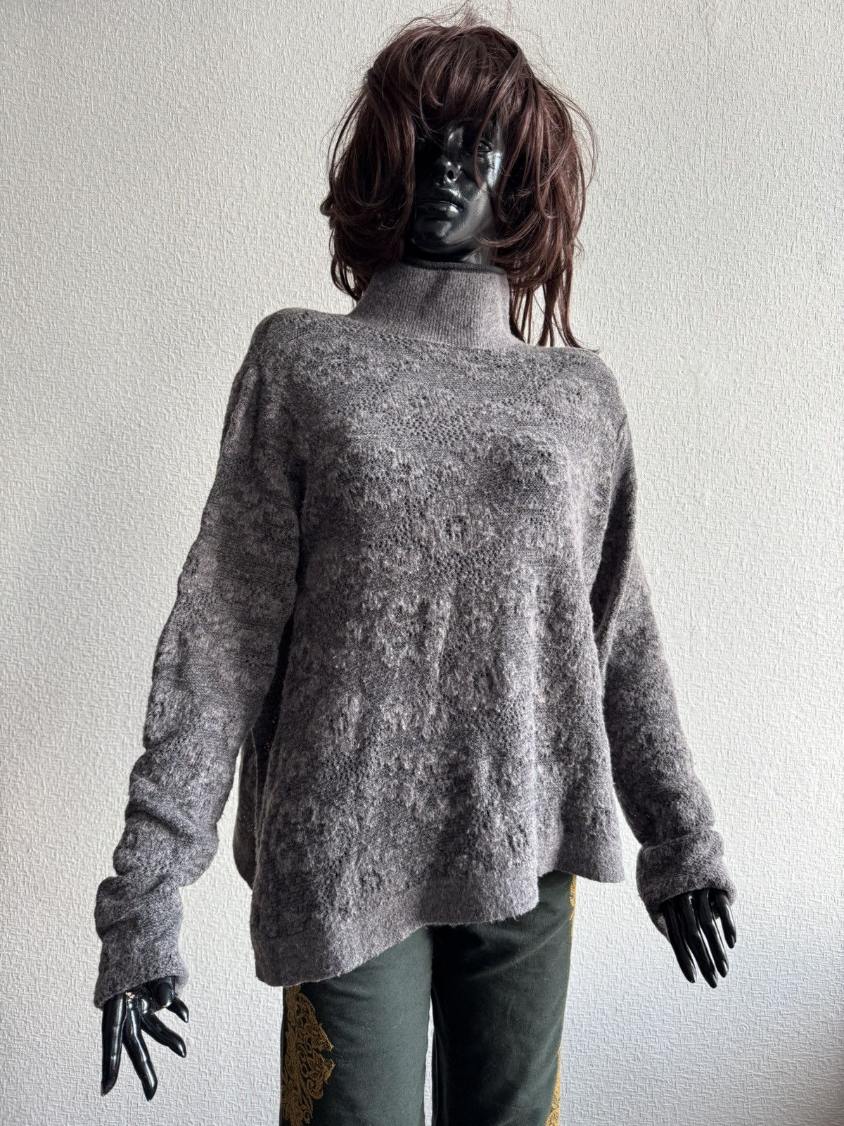 Sarah Pacini × Vintage Sarah Pacini avant-garde sweater warm🔥 Size XL / US 12-14 / IT 48-50 - 1 Thumbnail