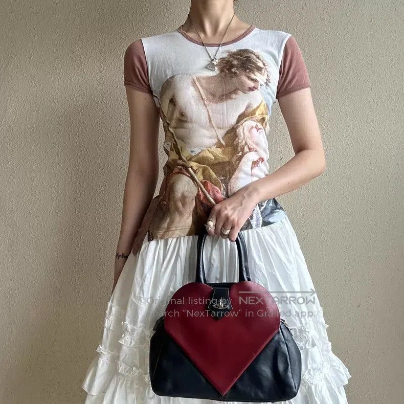 Vivienne Westwood Vivienne Westwood Medieval Oil Painting Irregular T-Shirt Size XS / US 0-2 / IT 36-38 - 1 Thumbnail