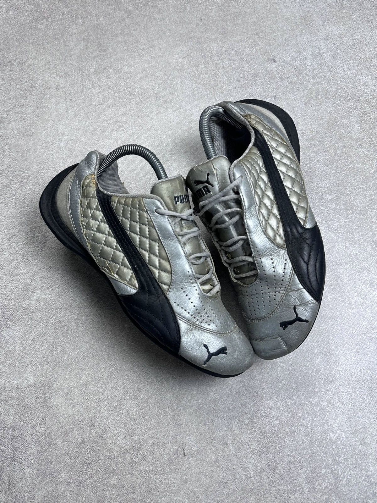 Puma Vintage Puma Speedcat Silver Bullets Y2K Sneakers US 7 Size US 7 / EU 40 - 2 Thumbnail
