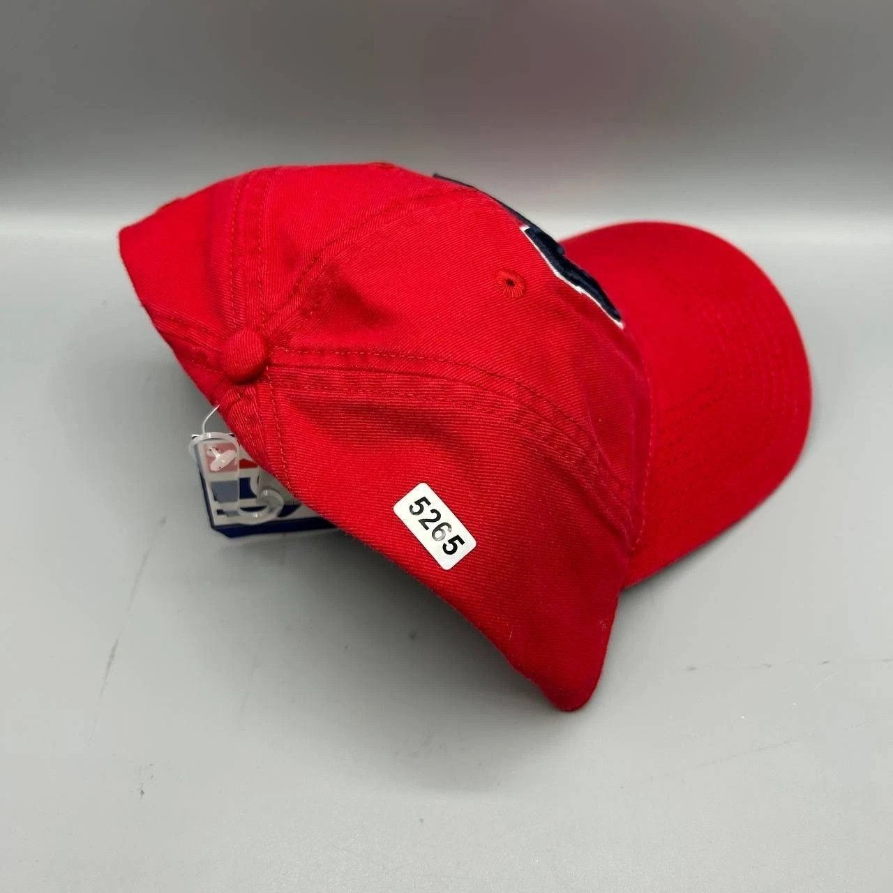 The Game Ole Miss Rebels NCAA Hat Men Red Blue Strap Back Cotton Size ONE SIZE - 8 Thumbnail