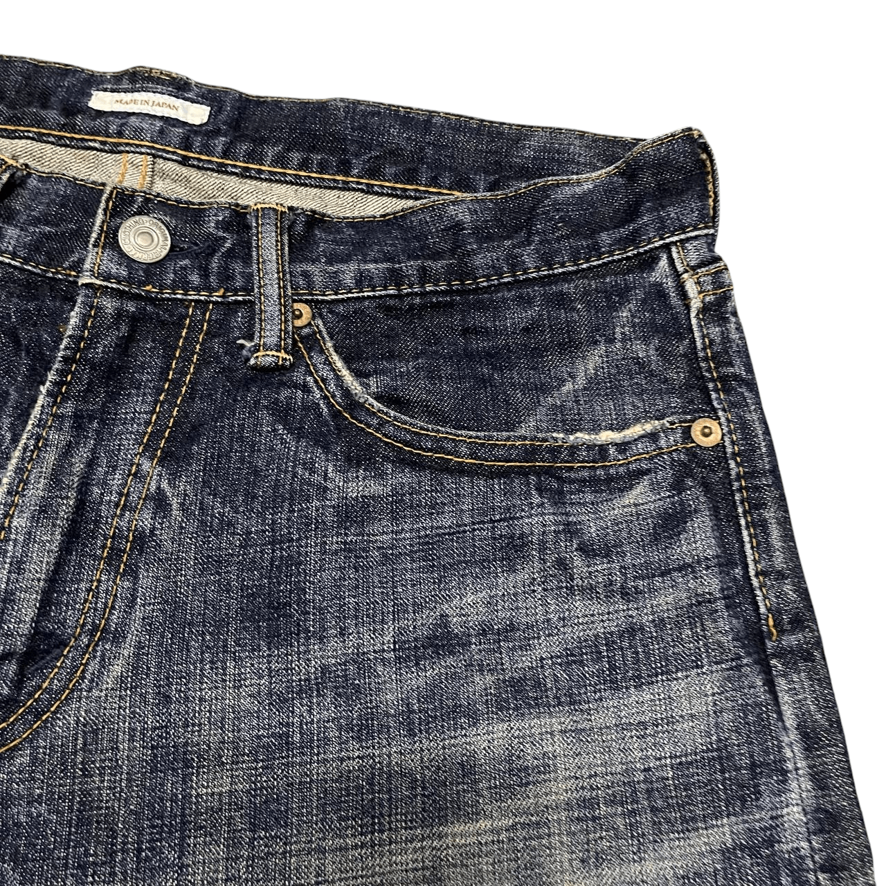 Eternal Vintage Eternal Japan Distressed Denim Jeans Size US 31 - 5 Thumbnail