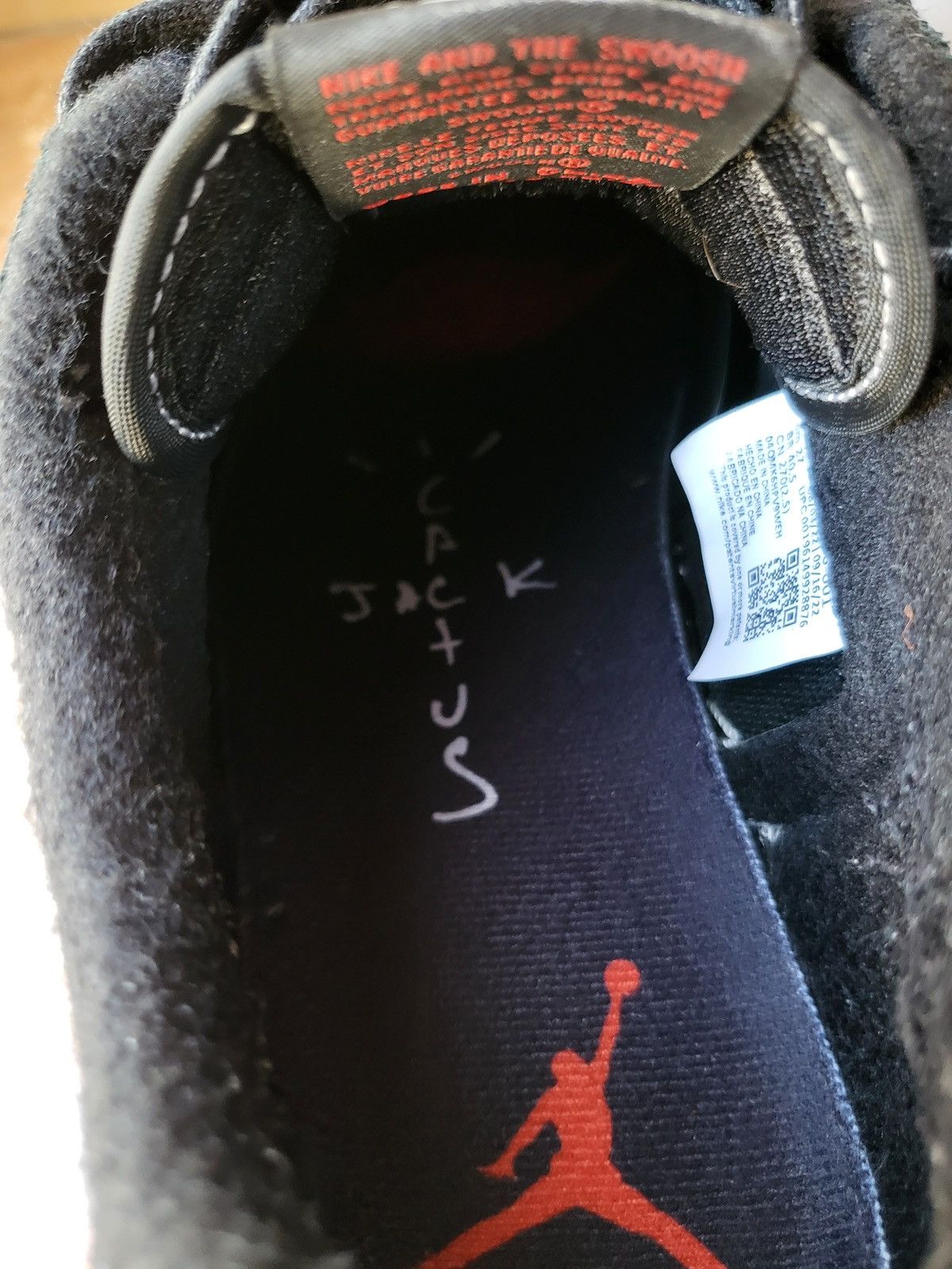 Jordan Brand × Travis Scott Jordan 1 Low Travis Scott Black Phantom Size US 9 / EU 42 - 15 Thumbnail