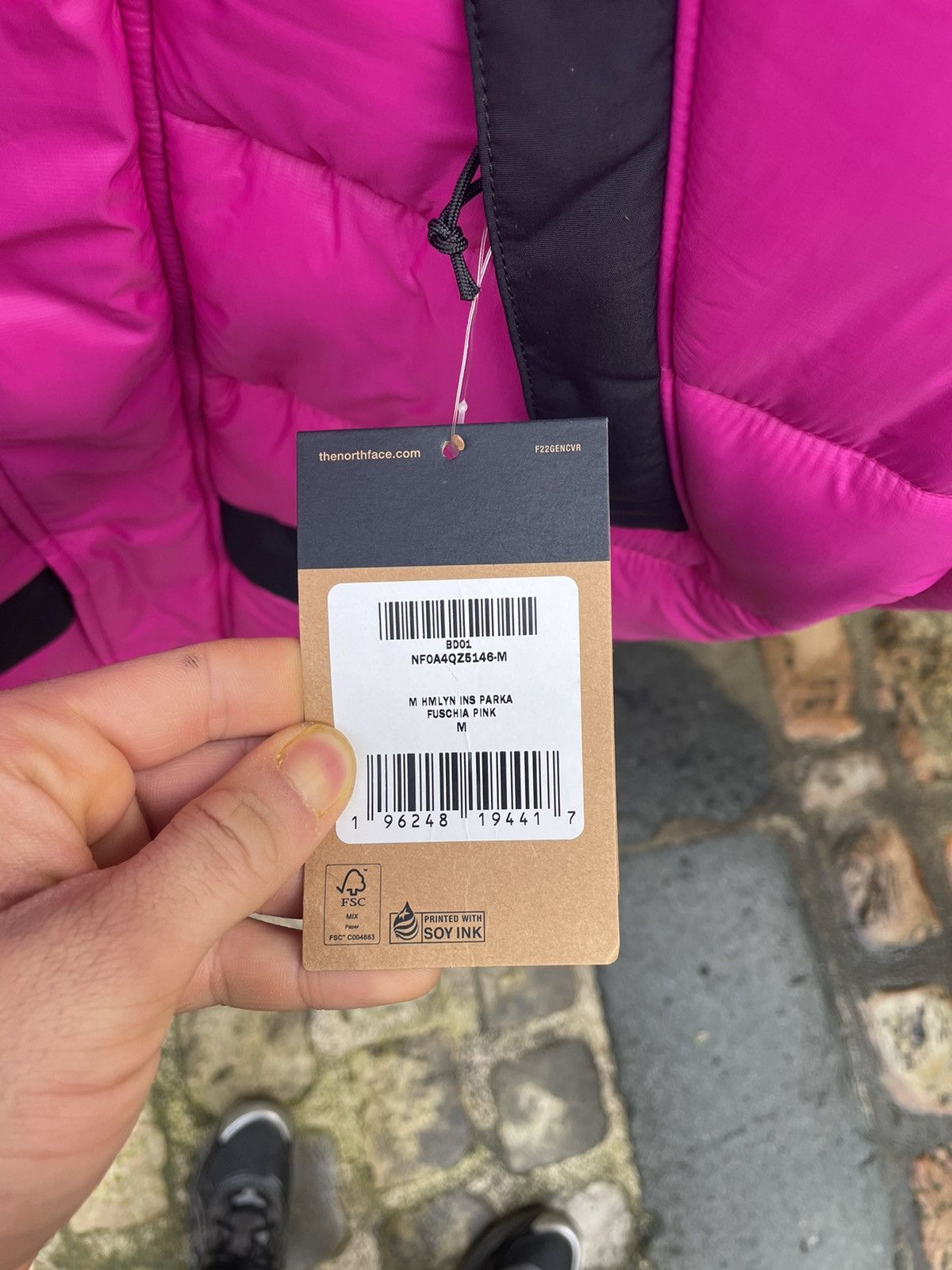 The North Face Unisex Himalaya parka jacket The North Face in fuchsia pink Size US M / EU 48-50 / 2 - 6 Thumbnail