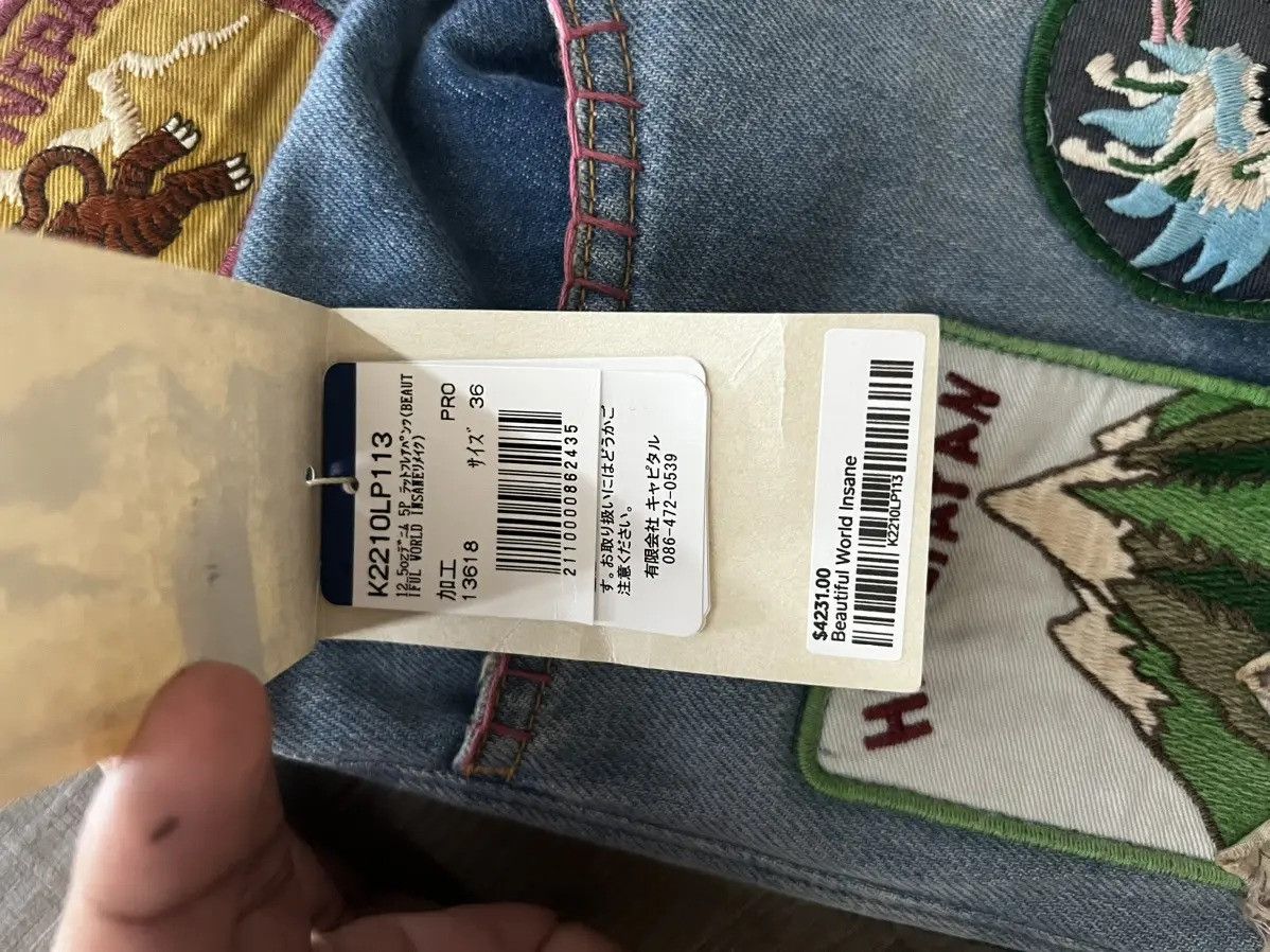 Kapital Kapital 12.5oz Rat Flared Size US 34 / EU 50 - 7 Thumbnail