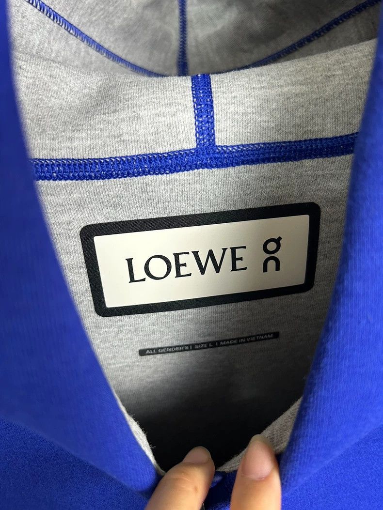 Loewe LOEWE Technology zipper hoodie sweater coat Klein blue Size L / US 10 / IT 46 - 5 Thumbnail