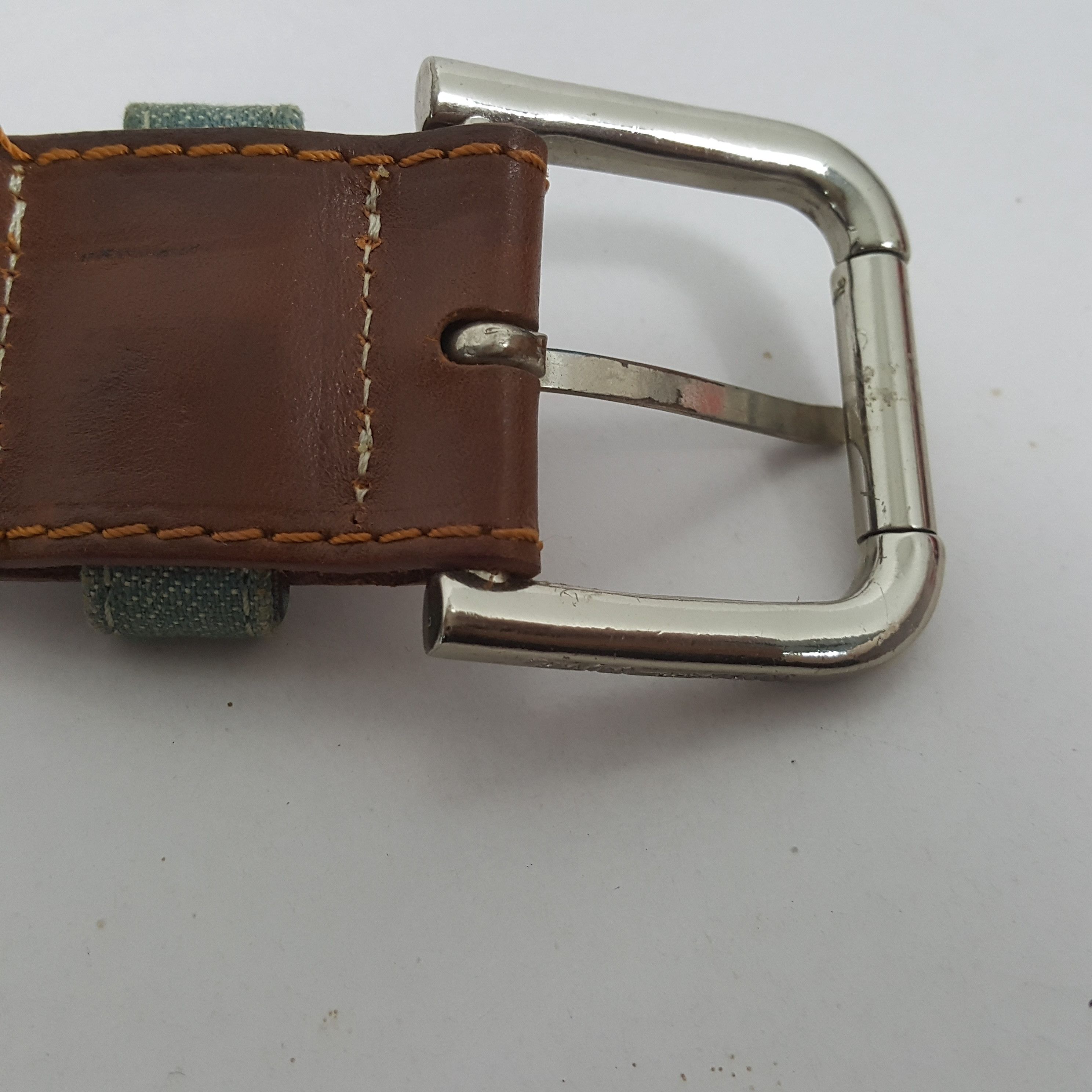 Japanese Brand Vintage NUMBER (N)INE Japanese Designer Brand Belt Size 42 - 3 Thumbnail