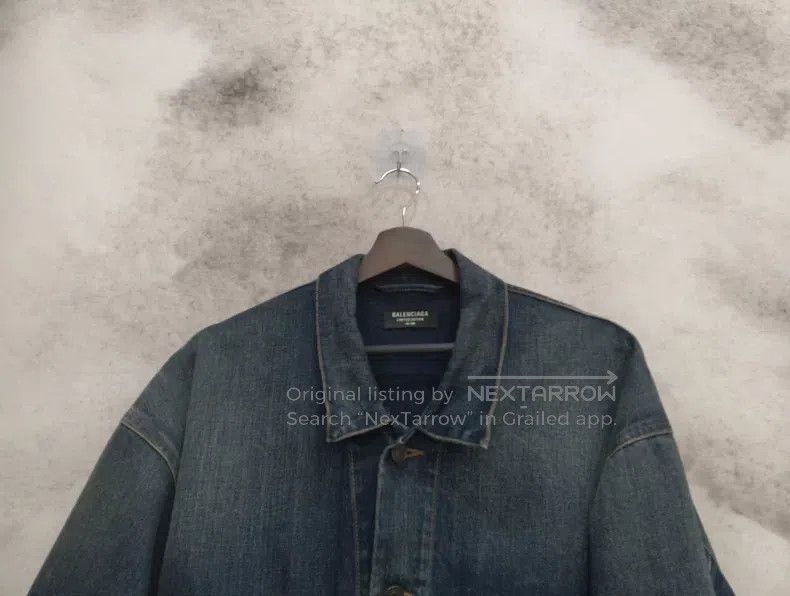 Balenciaga Balenciaga Denim Jacket Size US XS / EU 42 / 0 - 3 Thumbnail