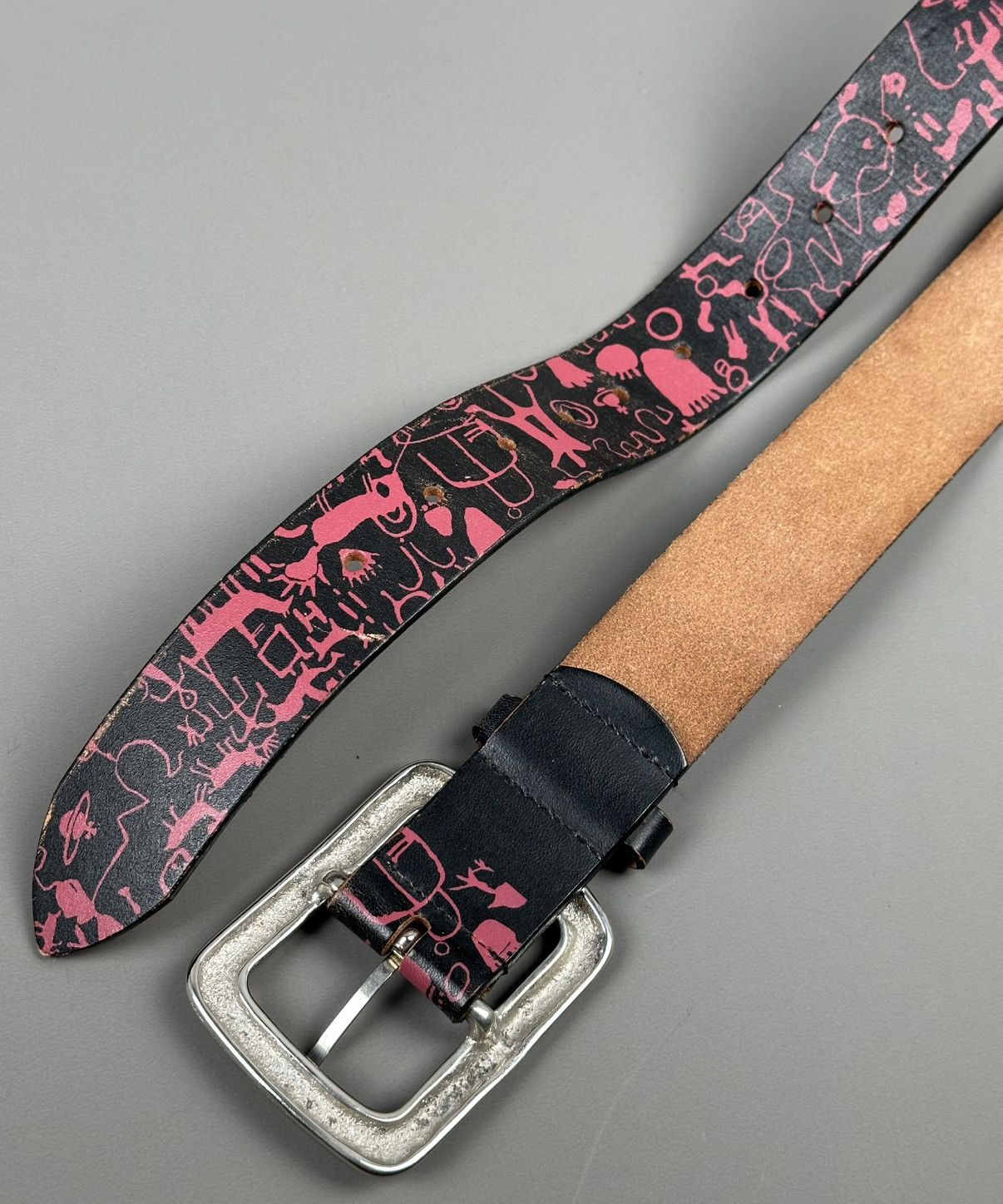 Vivienne Westwood Vivienne Westwood - Multi Logo Motif - Silver Buckle Belt Size ONE SIZE - 5 Thumbnail