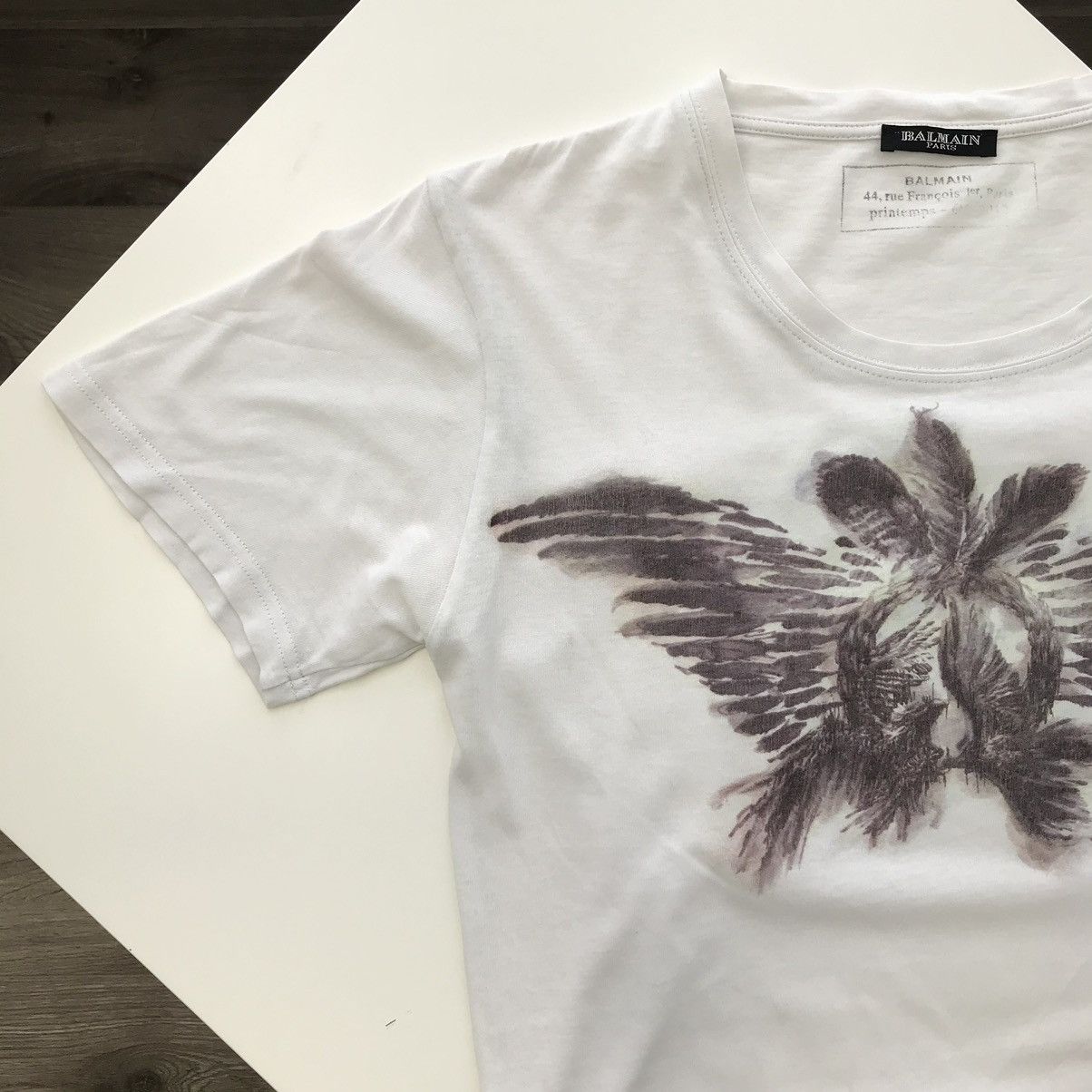 Balmain SS12 ‘Dance of the Phoenixes’ T Shirt Size US S / EU 44-46 / 1 - 2 Thumbnail