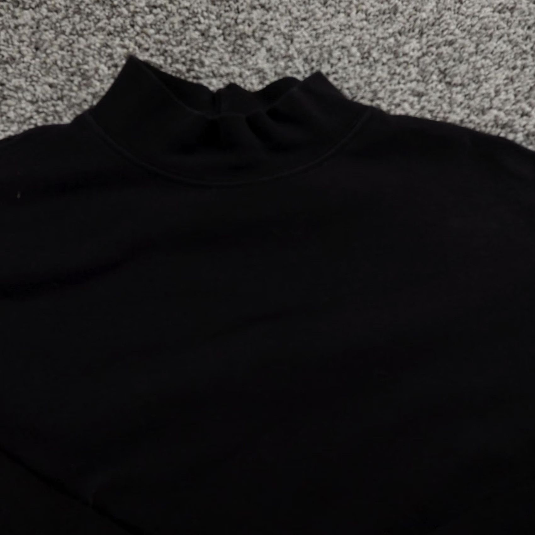 Vintage VINTAGE LL Bean Shirt Womens XS Black Mock Neck Long Sleeve Baselayer Tee Top USA Size XS / US 0-2 / IT 36-38 - 3 Thumbnail
