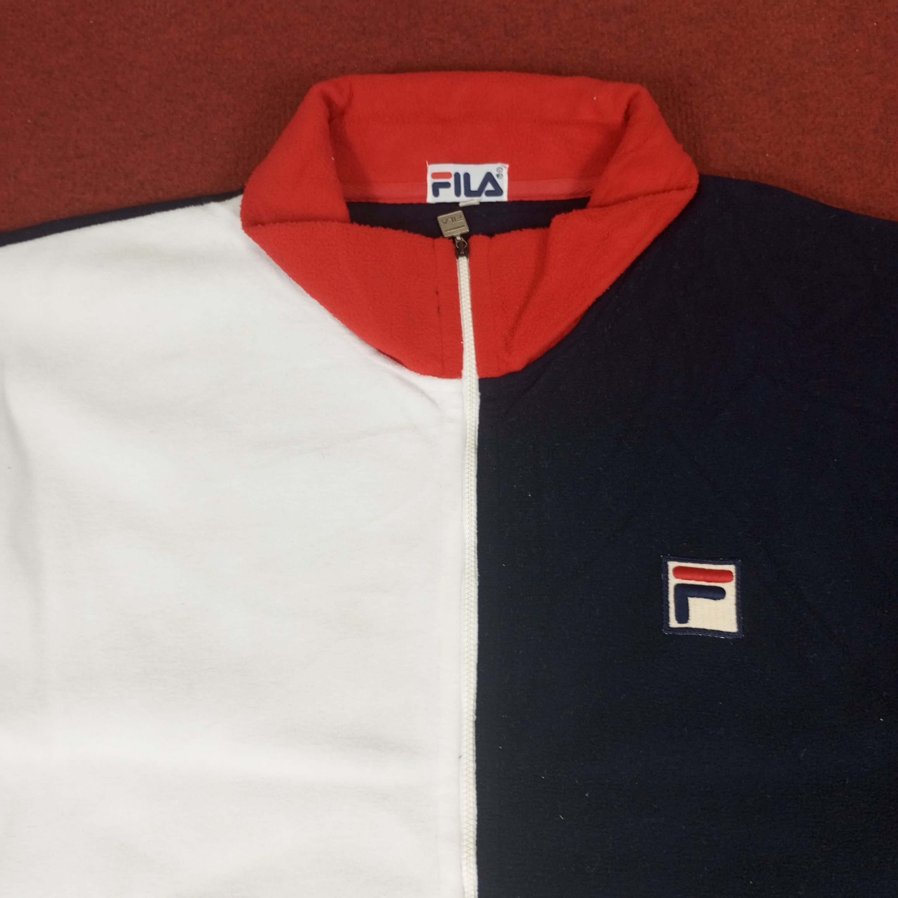 Fila × Vintage Fila Big Logo Design Sweater Size US XL / EU 56 / 4 - 3 Thumbnail
