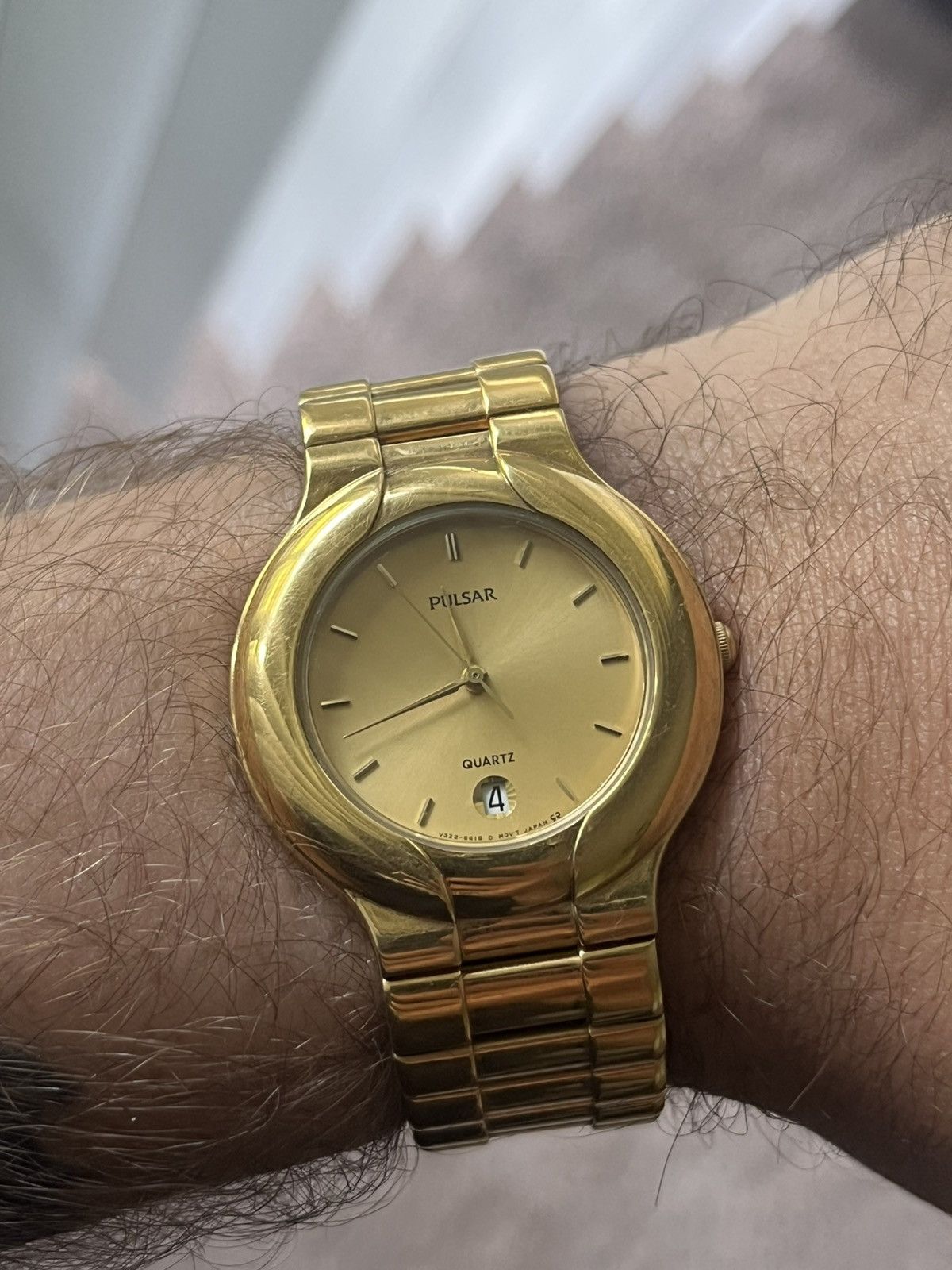 pulsar-pulsar-gold-quartz-watch-grailed
