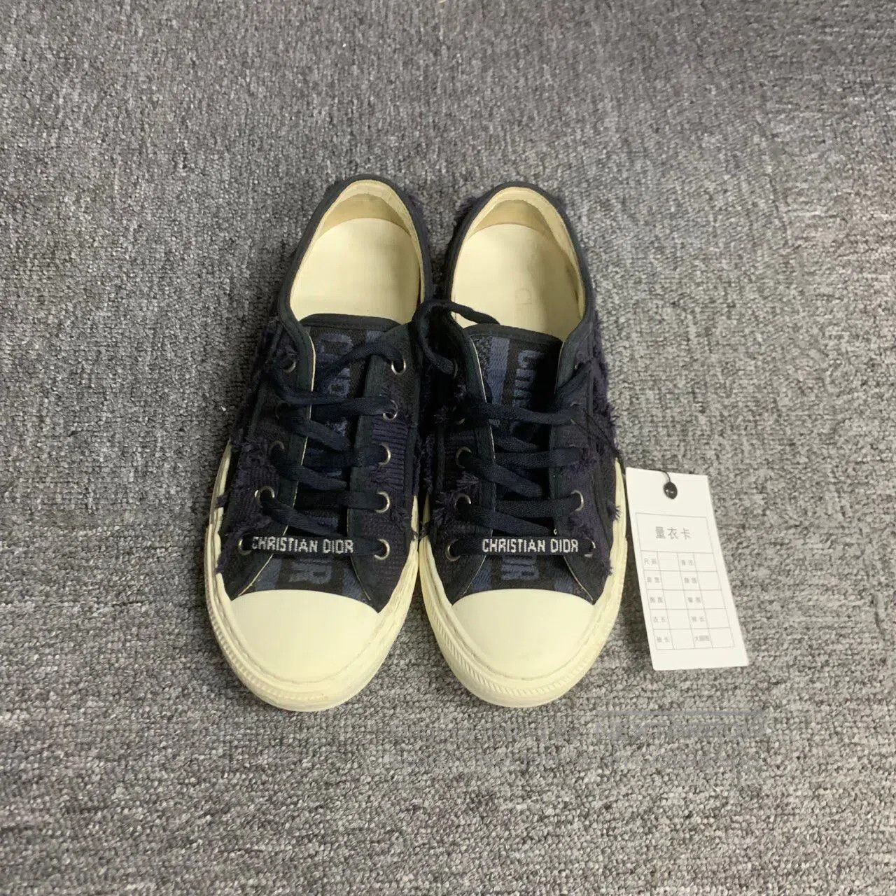 Dior Dior Printed pattern logo sneakers| Size US 4.5 / IT 34.5 - 2 Thumbnail
