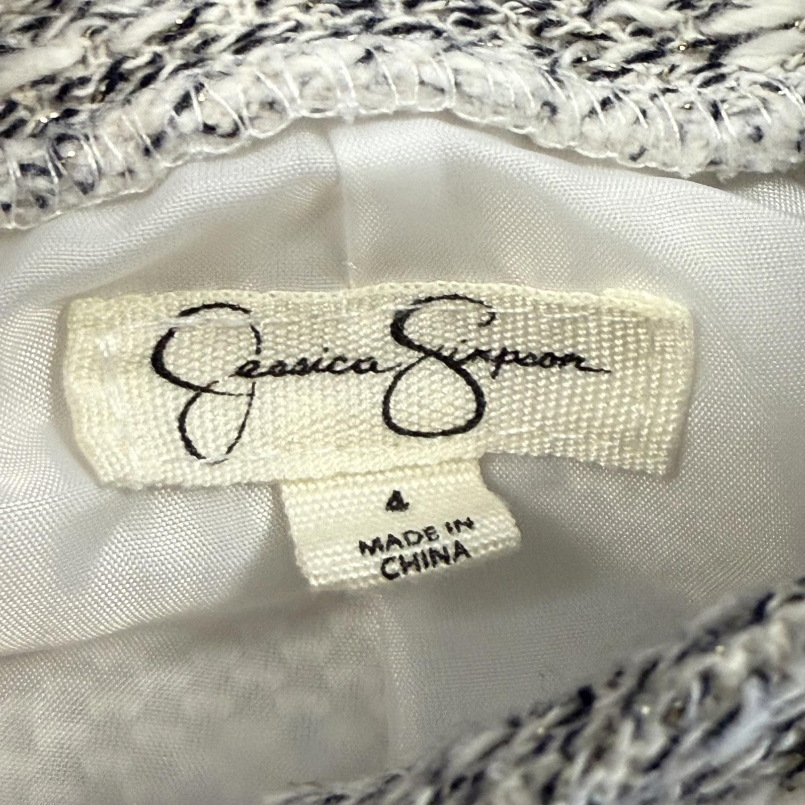 Designer Cozy Button Up Star Cardigan Jacket by Jessica Simpson 4T Size ONE SIZE - 3 Thumbnail