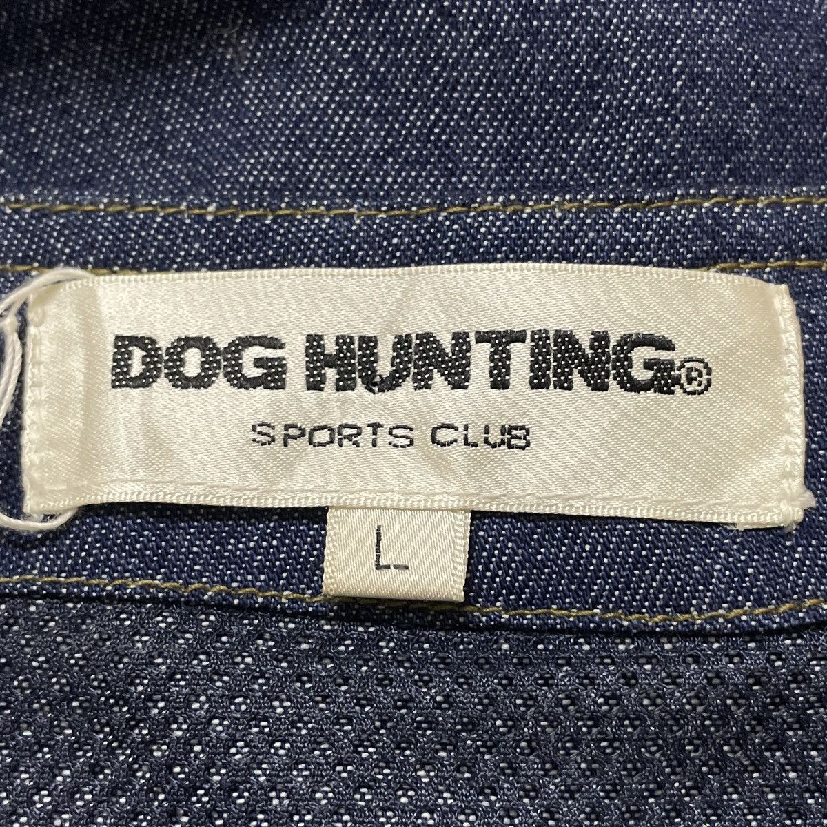 Vintage Vintage Brand Dog Hunting Denim Vest 2000s Size US L / EU 52-54 / 3 - 10 Thumbnail