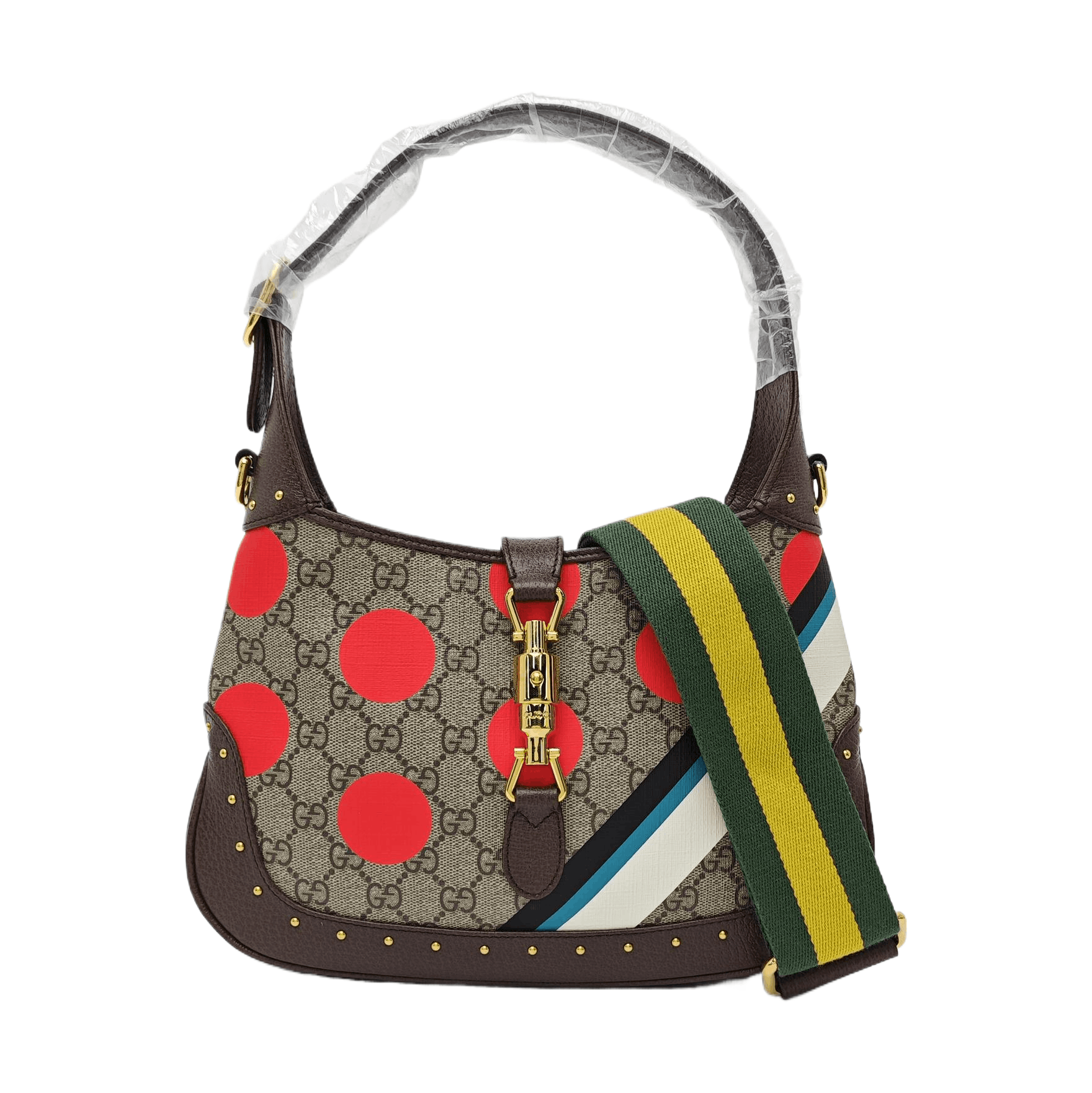 Gucci Gucci Jackie 1961 Polka Dot Shoulder Bag ONE SIZE Size ONE SIZE - 1 Thumbnail