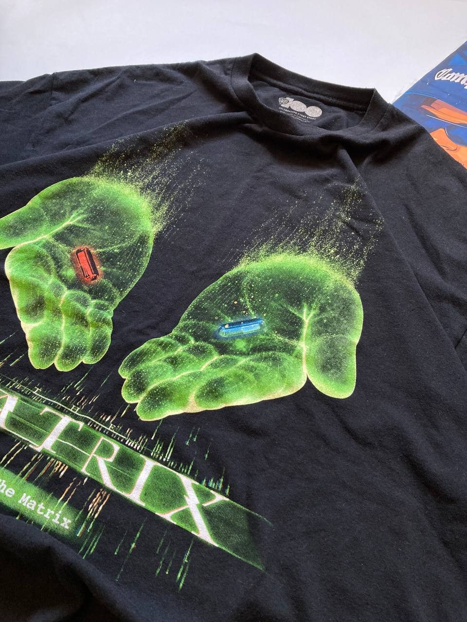 Warner Bros Rare Matrix Movie Enter The Matrix Tee Size US L / EU 52-54 / 3 - 3 Thumbnail