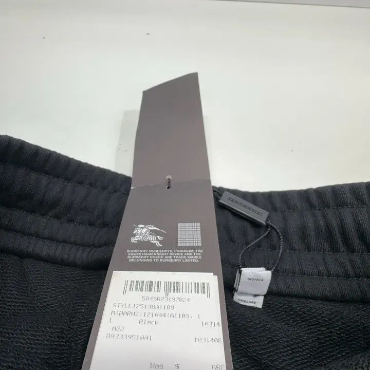 Burberry Burberry Burberry Black Striped Organic Cotton Joggers-250 Size US 26 / EU 42 - 5 Thumbnail